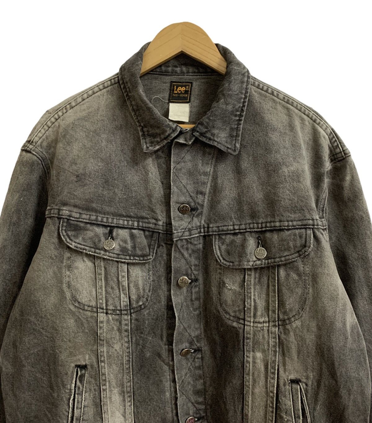 Lee LEE Riders Denim Trucker Jacket Size US M / EU 48-50 / 2 - 2 Thumbnail
