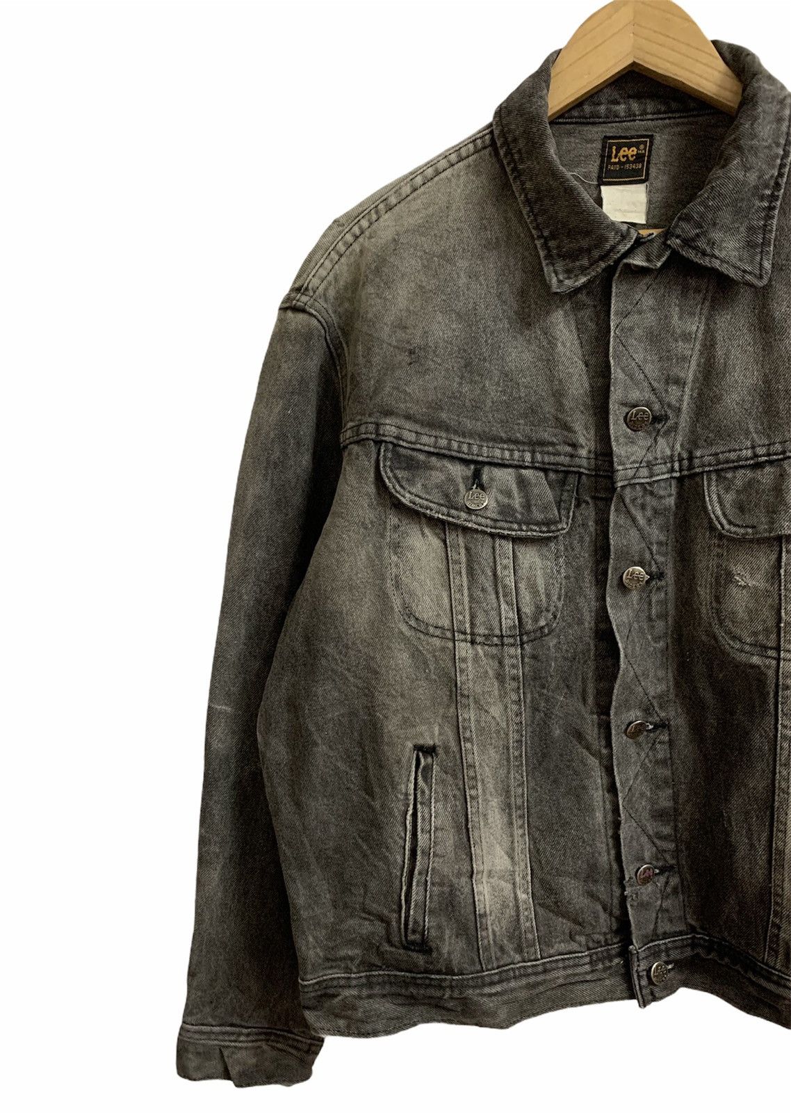 Lee LEE Riders Denim Trucker Jacket Size US M / EU 48-50 / 2 - 5 Thumbnail
