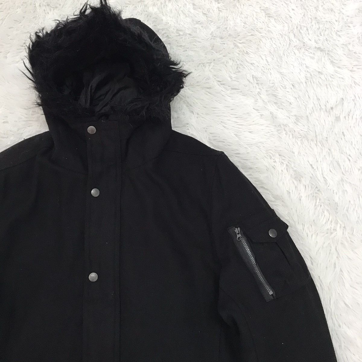 Von Dutch Von Dutch Jacket Hairy Hoodie Size US L / EU 52-54 / 3 - 4 Thumbnail