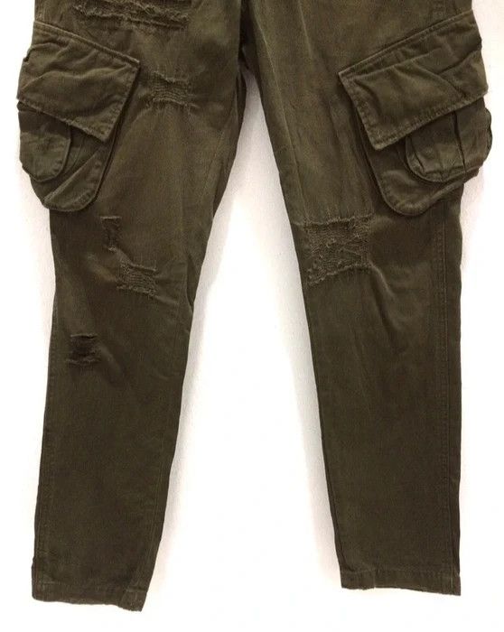 Japanese Brand Japanese Brand Tactical Multipocket Distressed Cargo Pant Size US 32 / EU 48 - 3 Thumbnail