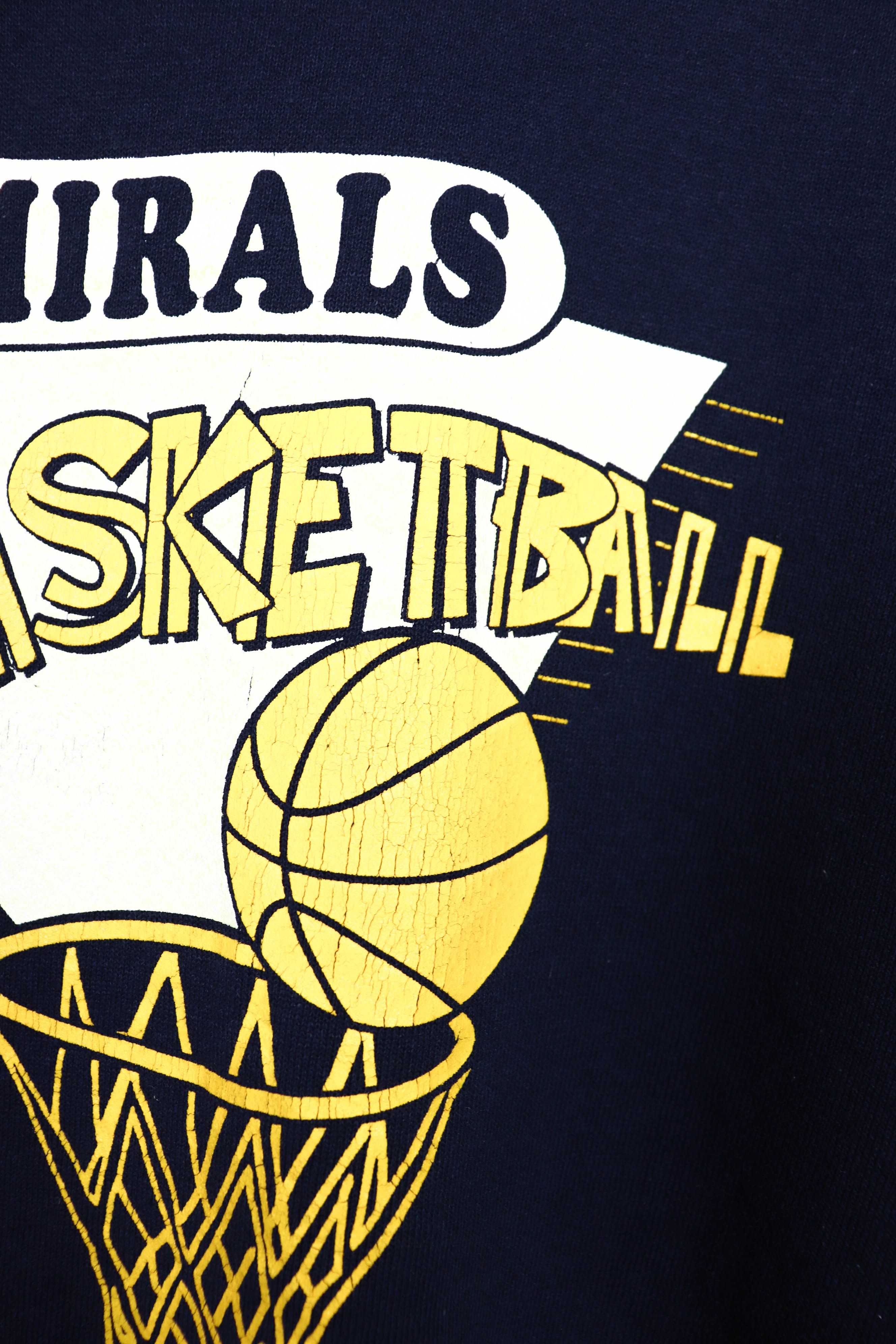 Vintage Admirals Basketball Vintage 90s Printed Graphics Sweatshirt Size US XXL / EU 58 / 5 - 9 Thumbnail