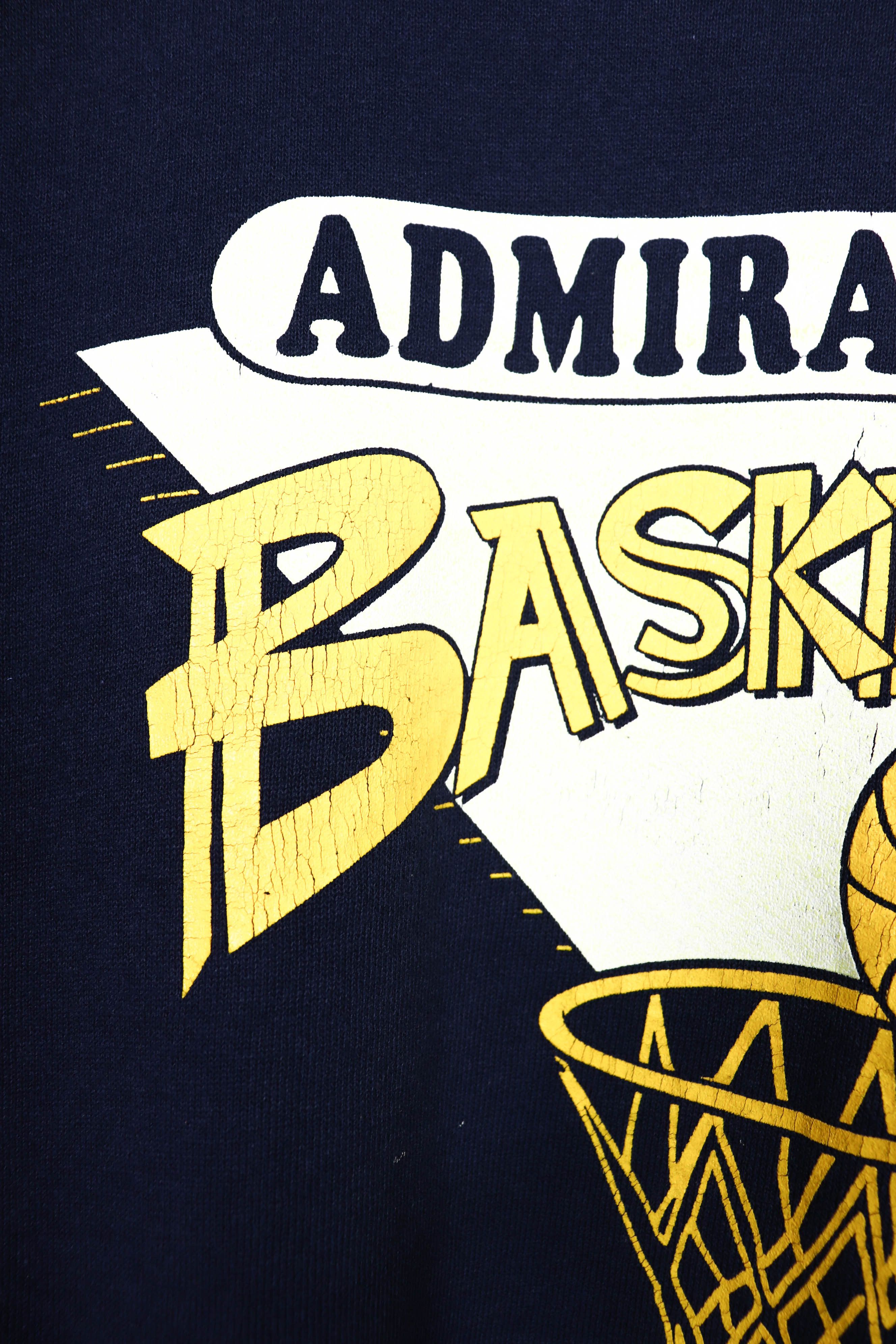 Vintage Admirals Basketball Vintage 90s Printed Graphics Sweatshirt Size US XXL / EU 58 / 5 - 8 Thumbnail