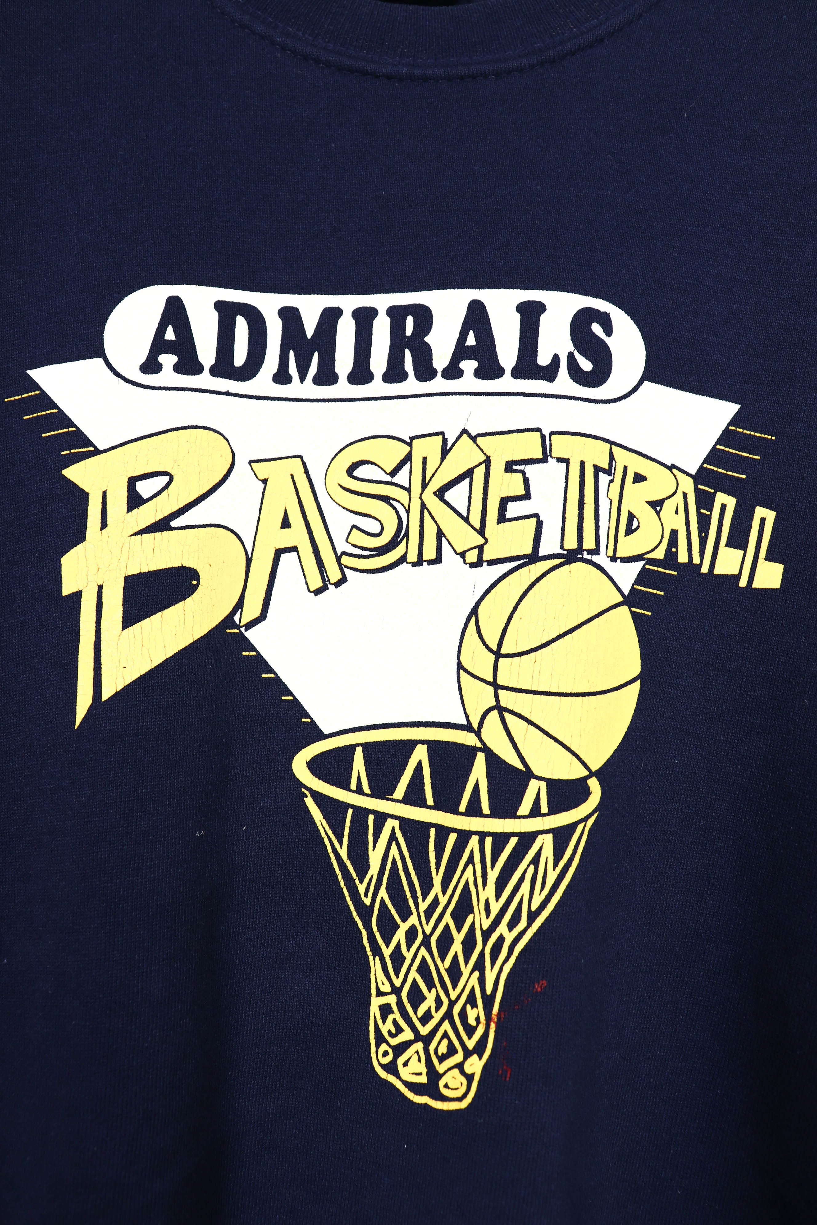 Vintage Admirals Basketball Vintage 90s Printed Graphics Sweatshirt Size US XXL / EU 58 / 5 - 3 Thumbnail