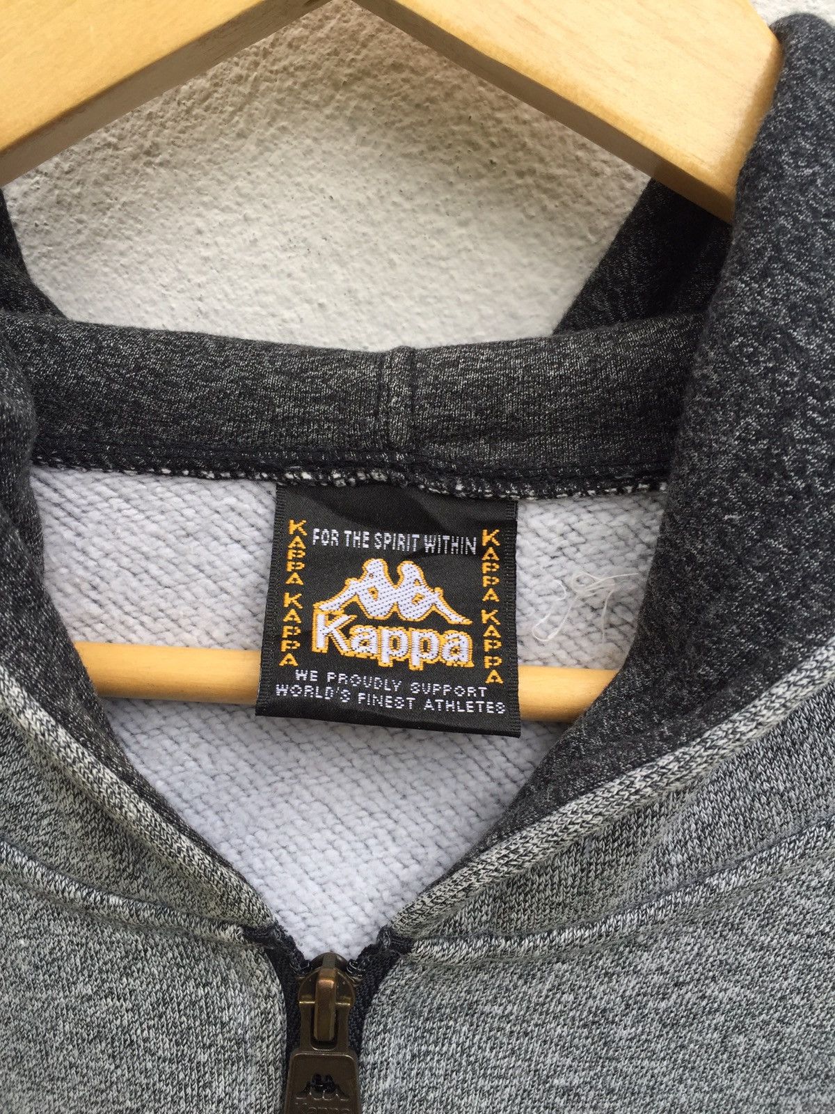 Kappa Kappa Hoodie Jacket Track Top Hip Hop Fashion Swag Size US XL / EU 56 / 4 - 4 Thumbnail