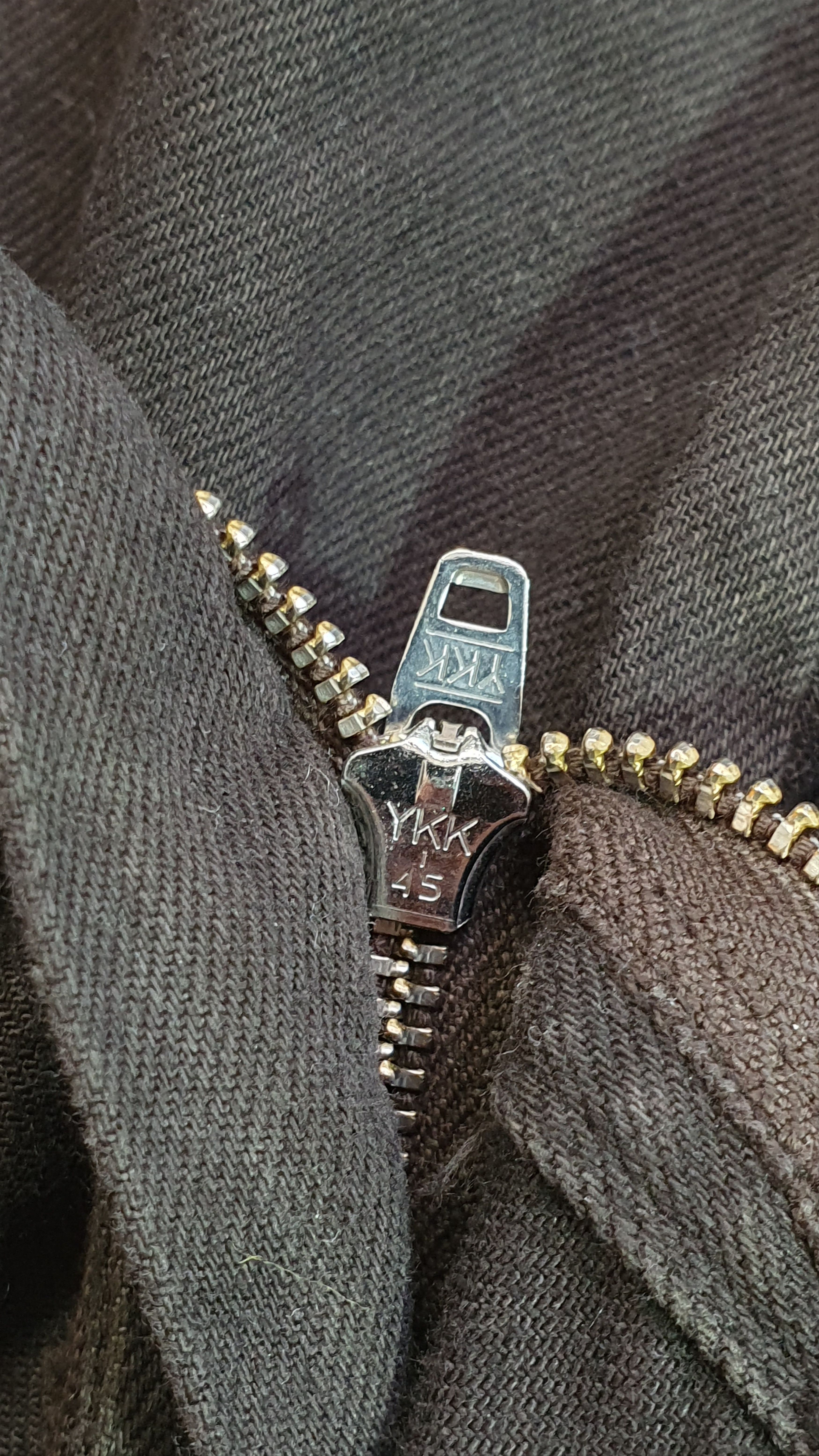 Balenciaga Rare BALENCIAGA Brown Denim Down Zipper Skinny Pants Size 28" / US 6 / IT 42 - 6 Thumbnail