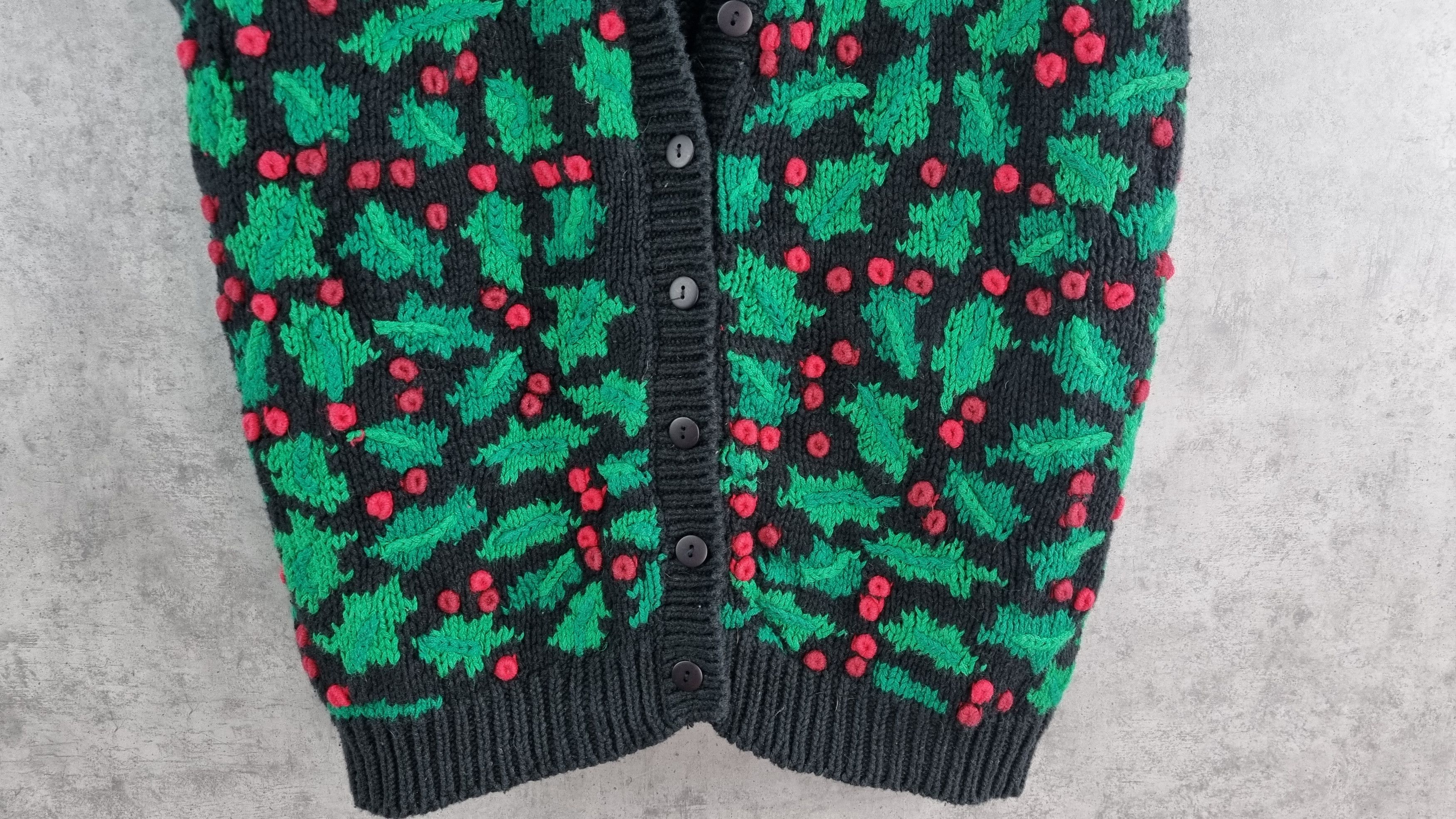 Vintage Rare 80s Unique Knitted Vest TYLER style Size US M / EU 48-50 / 2 - 10 Thumbnail
