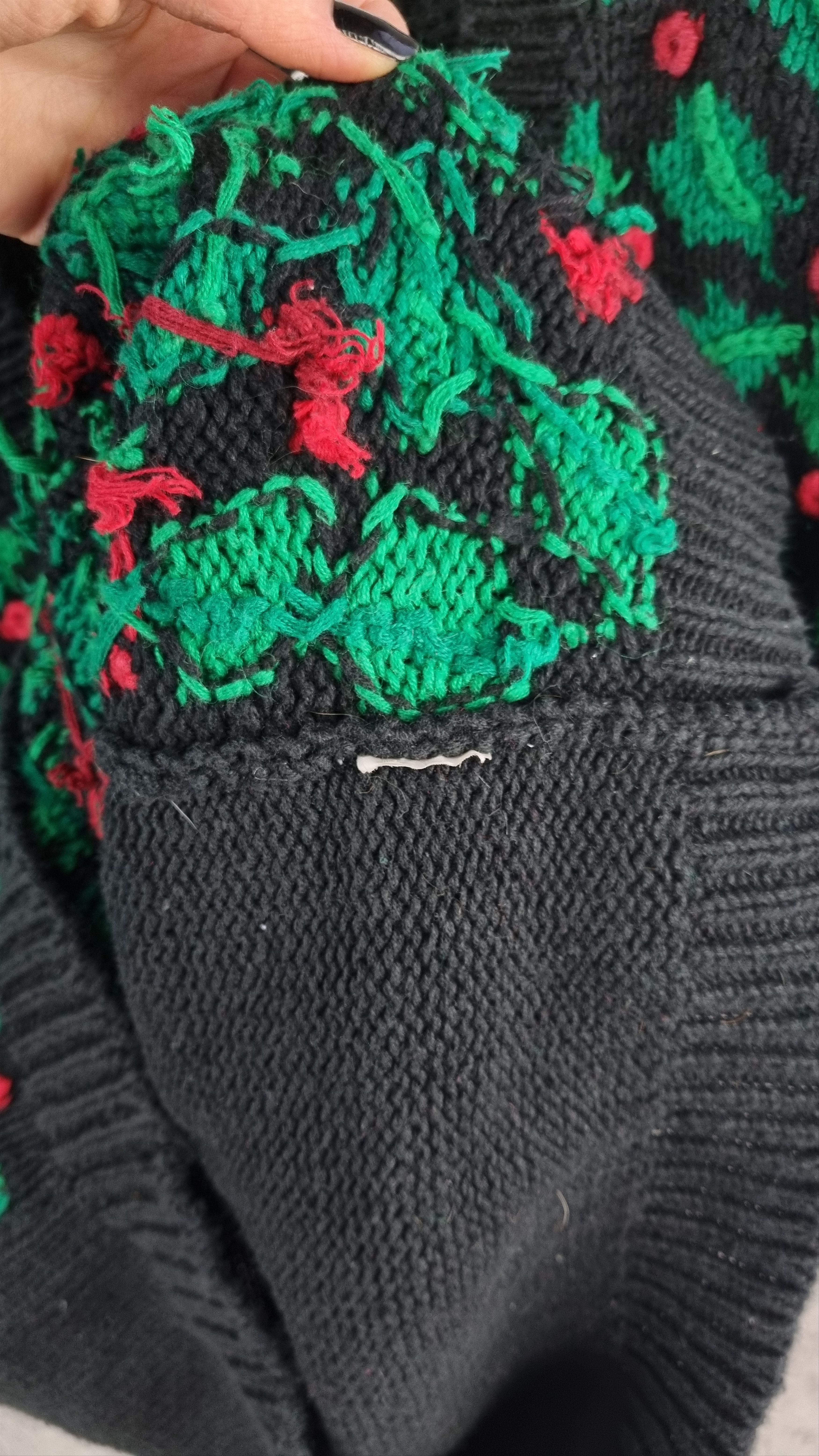 Vintage Rare 80s Unique Knitted Vest TYLER style Size US M / EU 48-50 / 2 - 7 Thumbnail