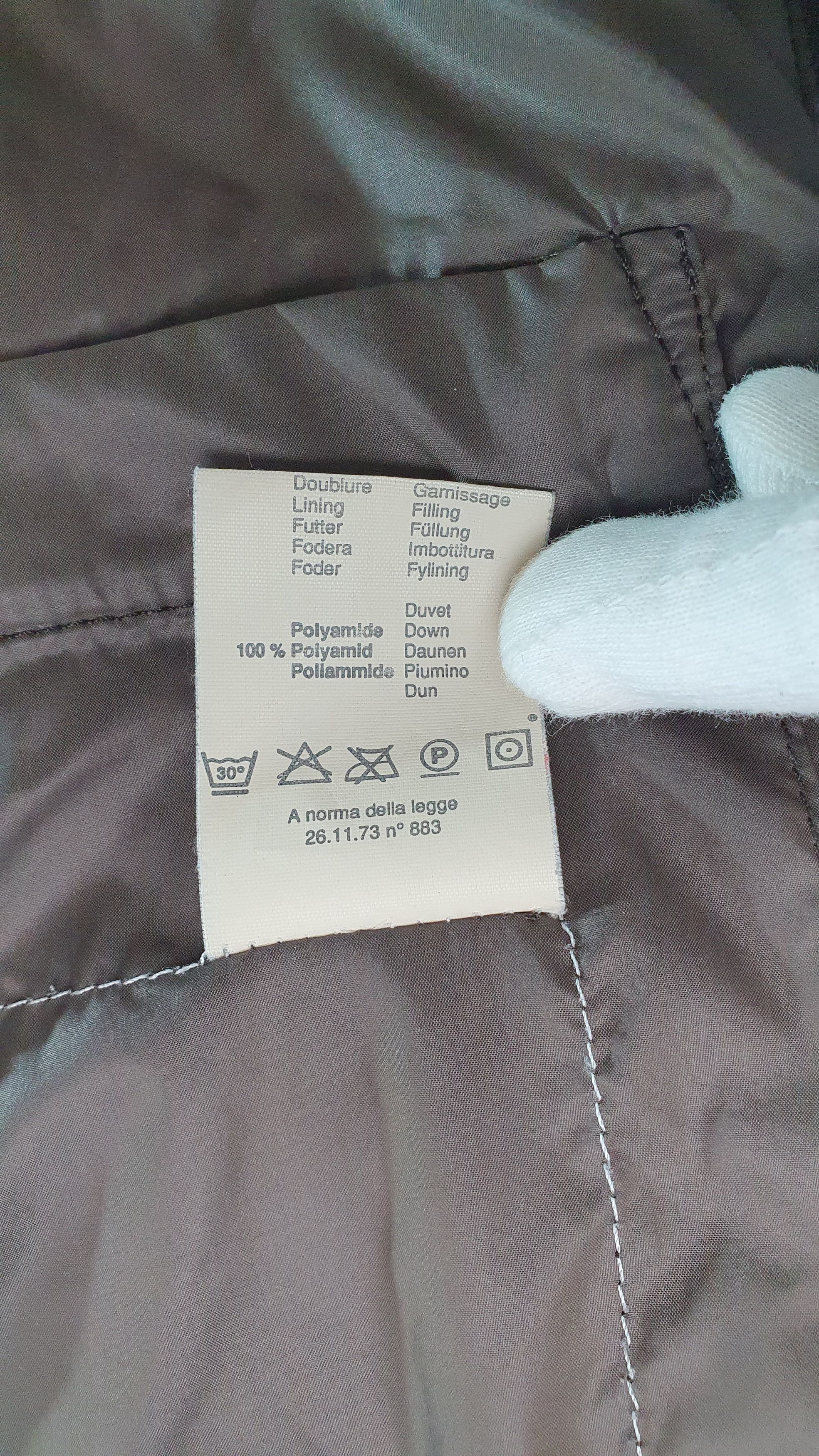 Moncler × Vintage 90s Vintage MONCLER GRENOBLE Down Quilted Jacket Size US XL / EU 56 / 4 - 12 Thumbnail