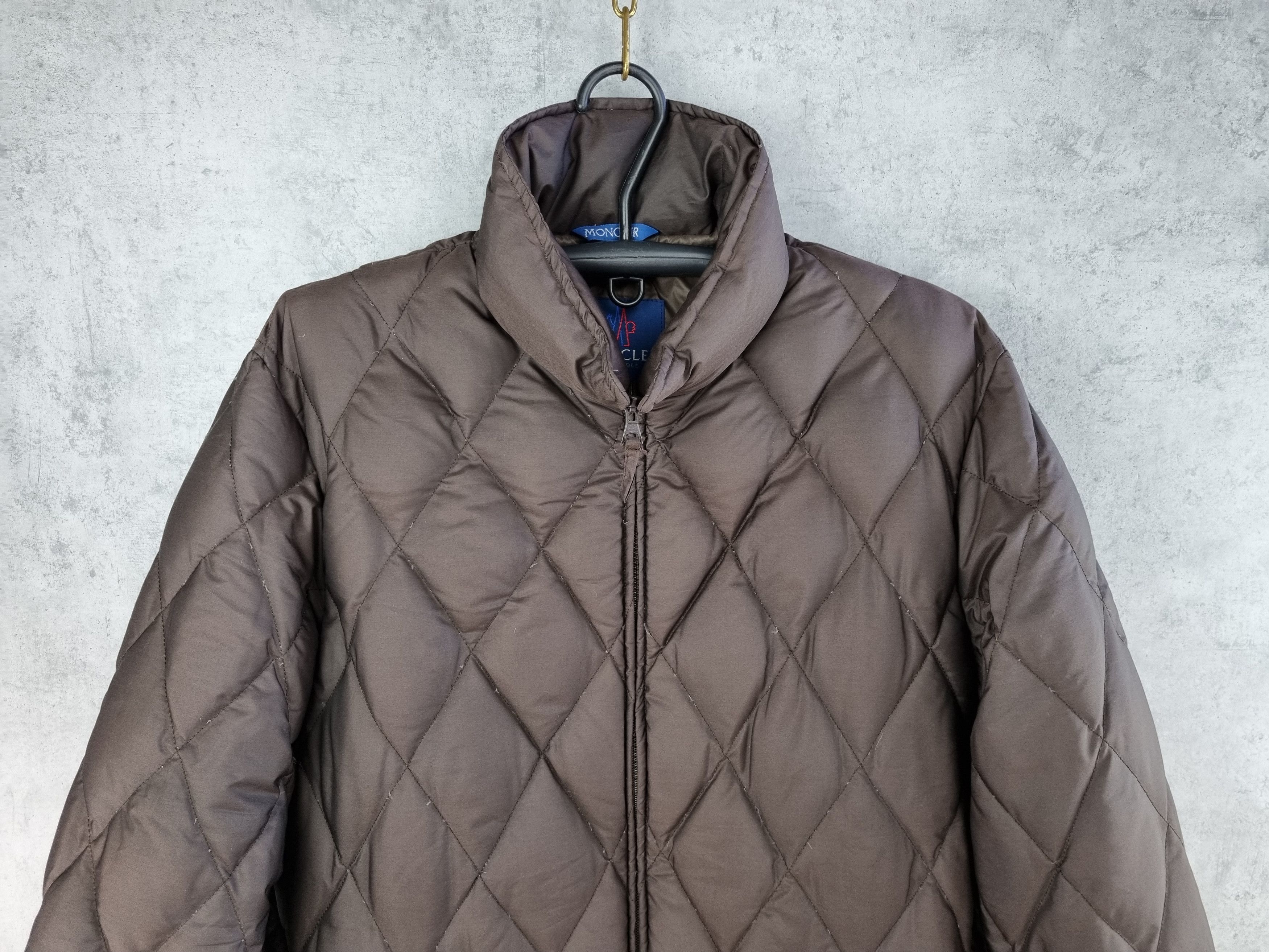 Moncler × Vintage 90s Vintage MONCLER GRENOBLE Down Quilted Jacket Size US XL / EU 56 / 4 - 3 Thumbnail