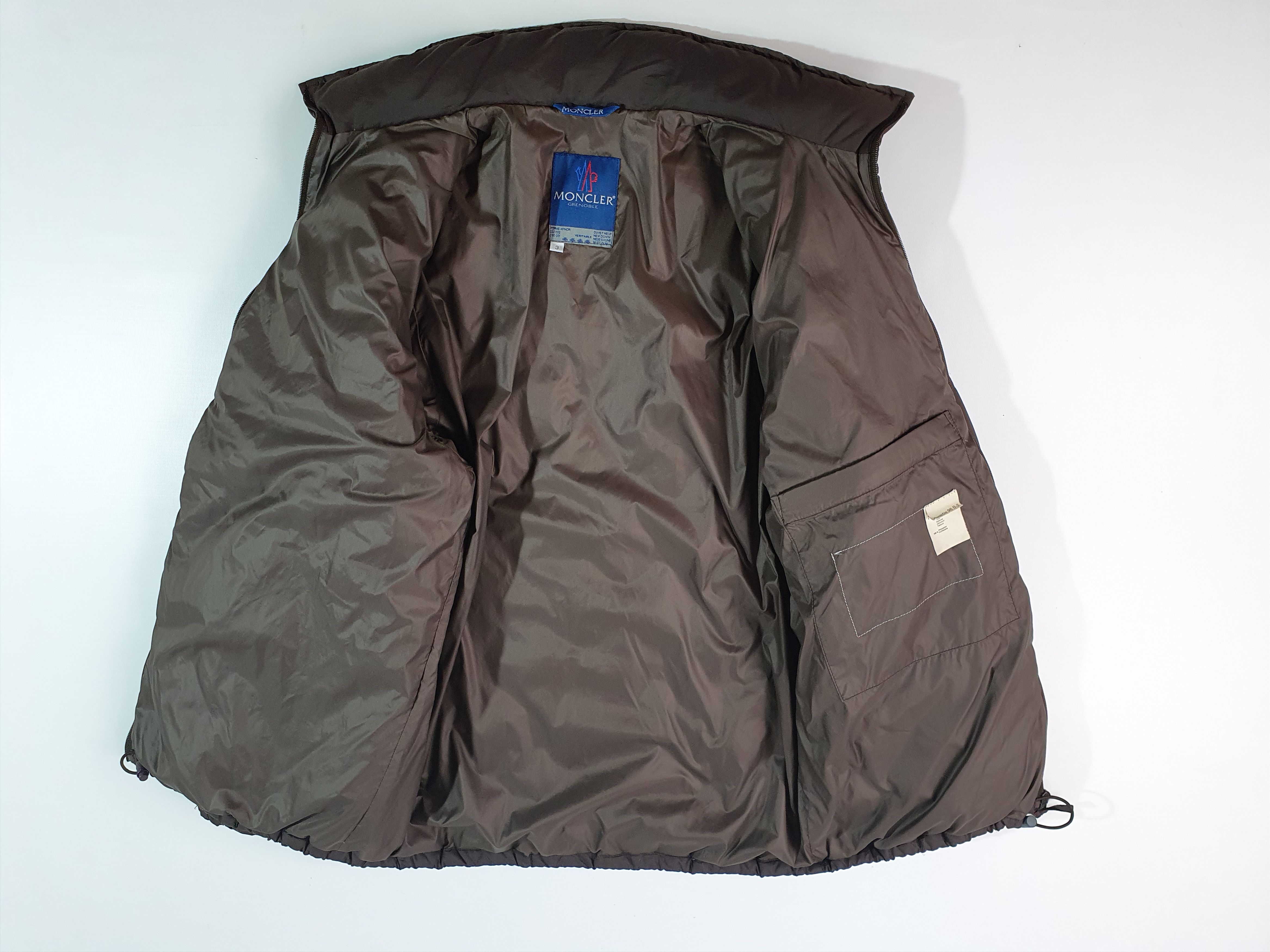 Moncler × Vintage 90s Vintage MONCLER GRENOBLE Down Quilted Jacket Size US XL / EU 56 / 4 - 8 Thumbnail