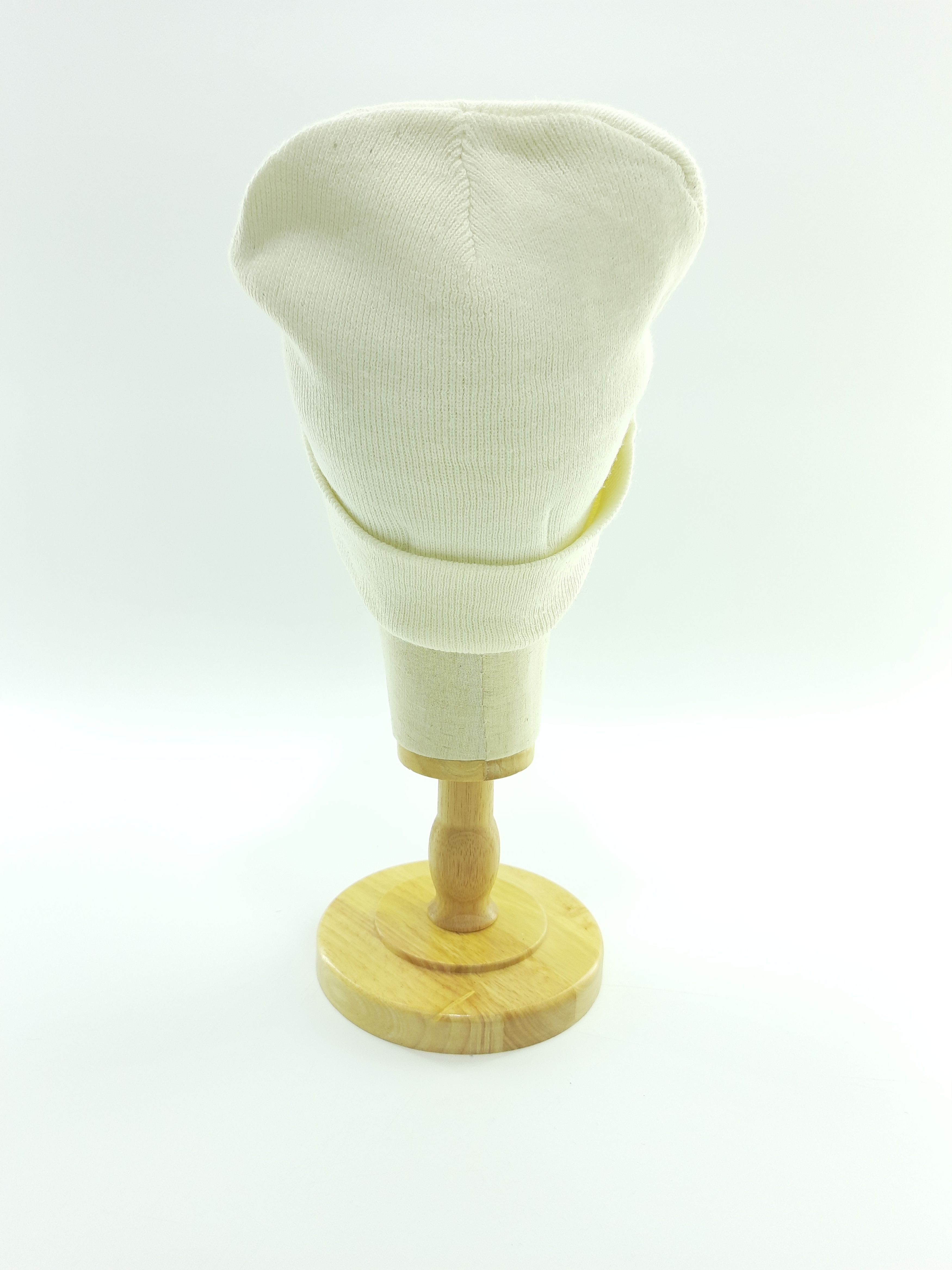 Playboy × Vintage Playboy Plain White Beanie / Hat - BN18 Size ONE SIZE - 6 Thumbnail