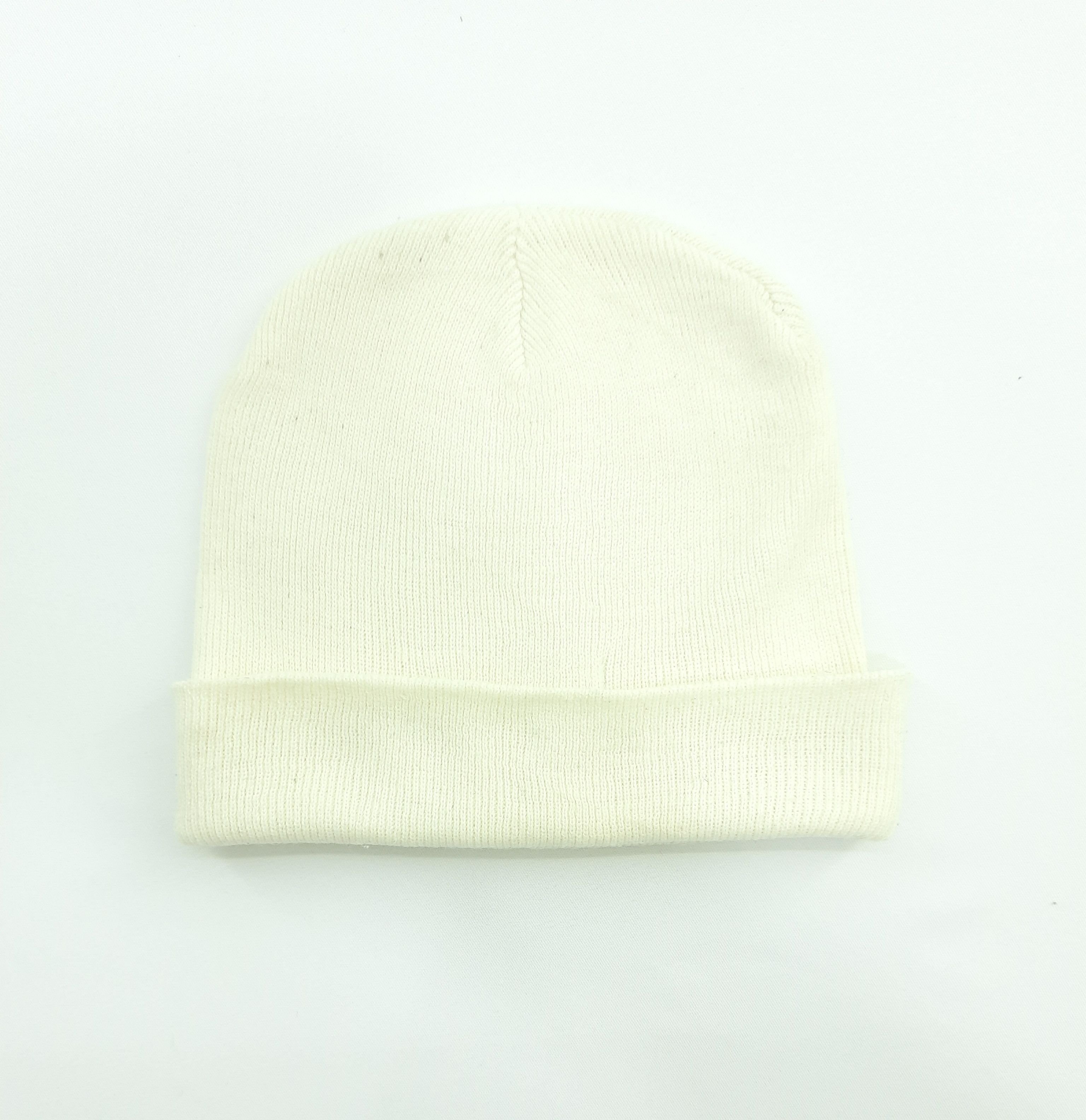 Playboy × Vintage Playboy Plain White Beanie / Hat - BN18 Size ONE SIZE - 2 Thumbnail