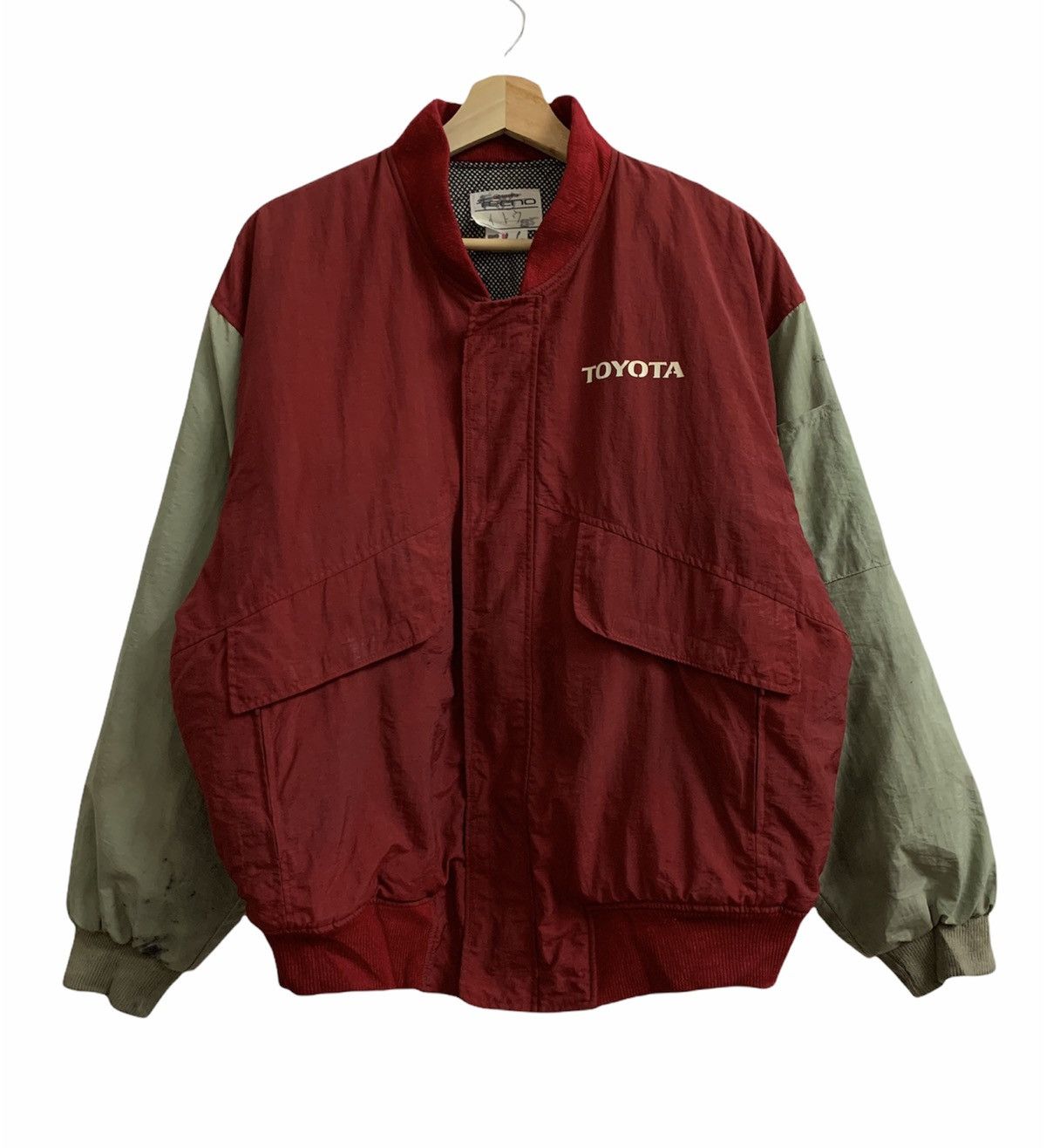Gear for Sports Vintage Toyota Tecno Racing Bomber Jacket Size US M / EU 48-50 / 2 - 2 Thumbnail