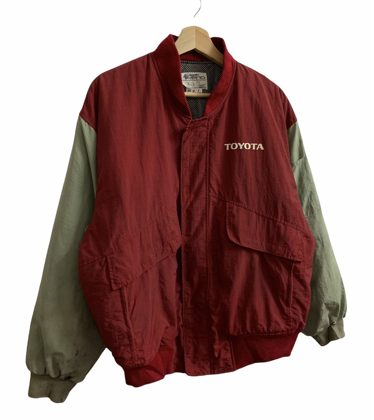 Gear for Sports Vintage Toyota Tecno Racing Bomber Jacket Size US M / EU 48-50 / 2 - 6 Thumbnail