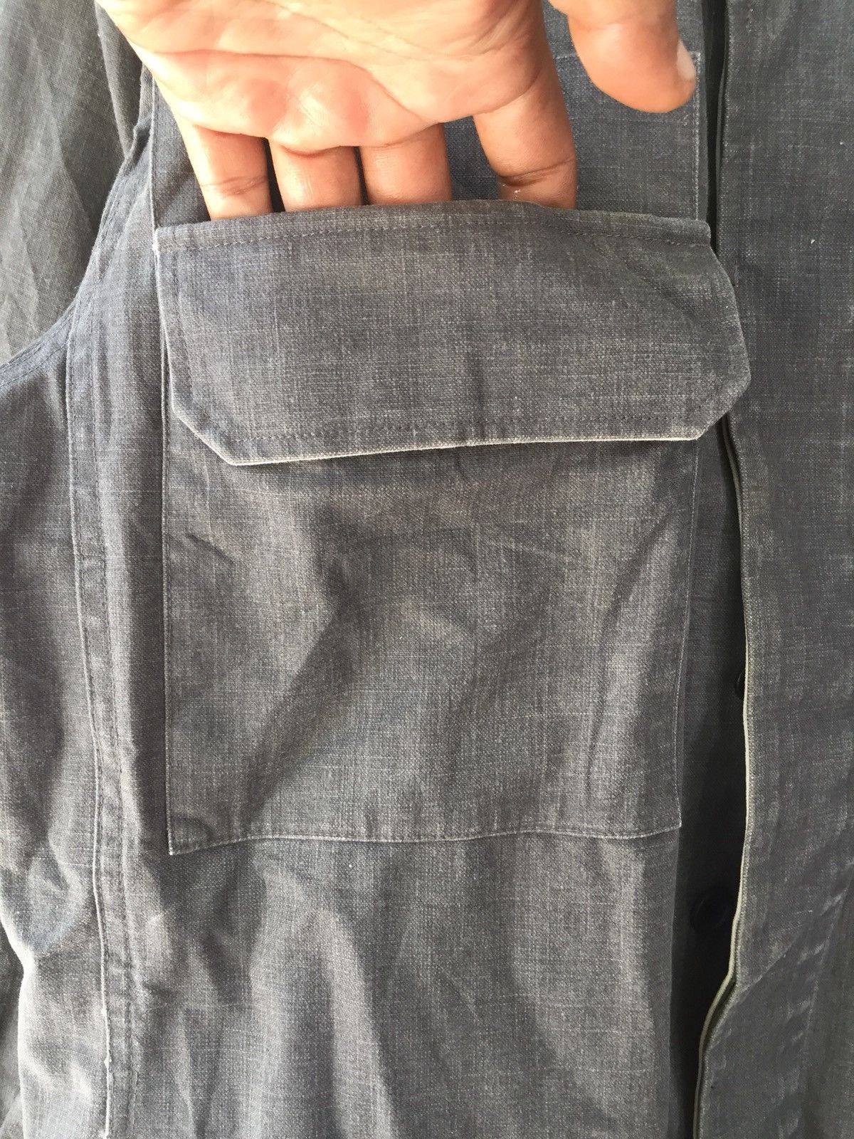 A.P.C. × Japanese Brand JAPAN BRAND A.P.C TACTICAL DENIM JACKET Size US M / EU 48-50 / 2 - 8 Thumbnail