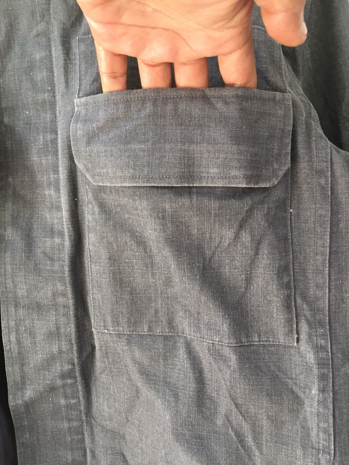 A.P.C. × Japanese Brand JAPAN BRAND A.P.C TACTICAL DENIM JACKET Size US M / EU 48-50 / 2 - 9 Thumbnail