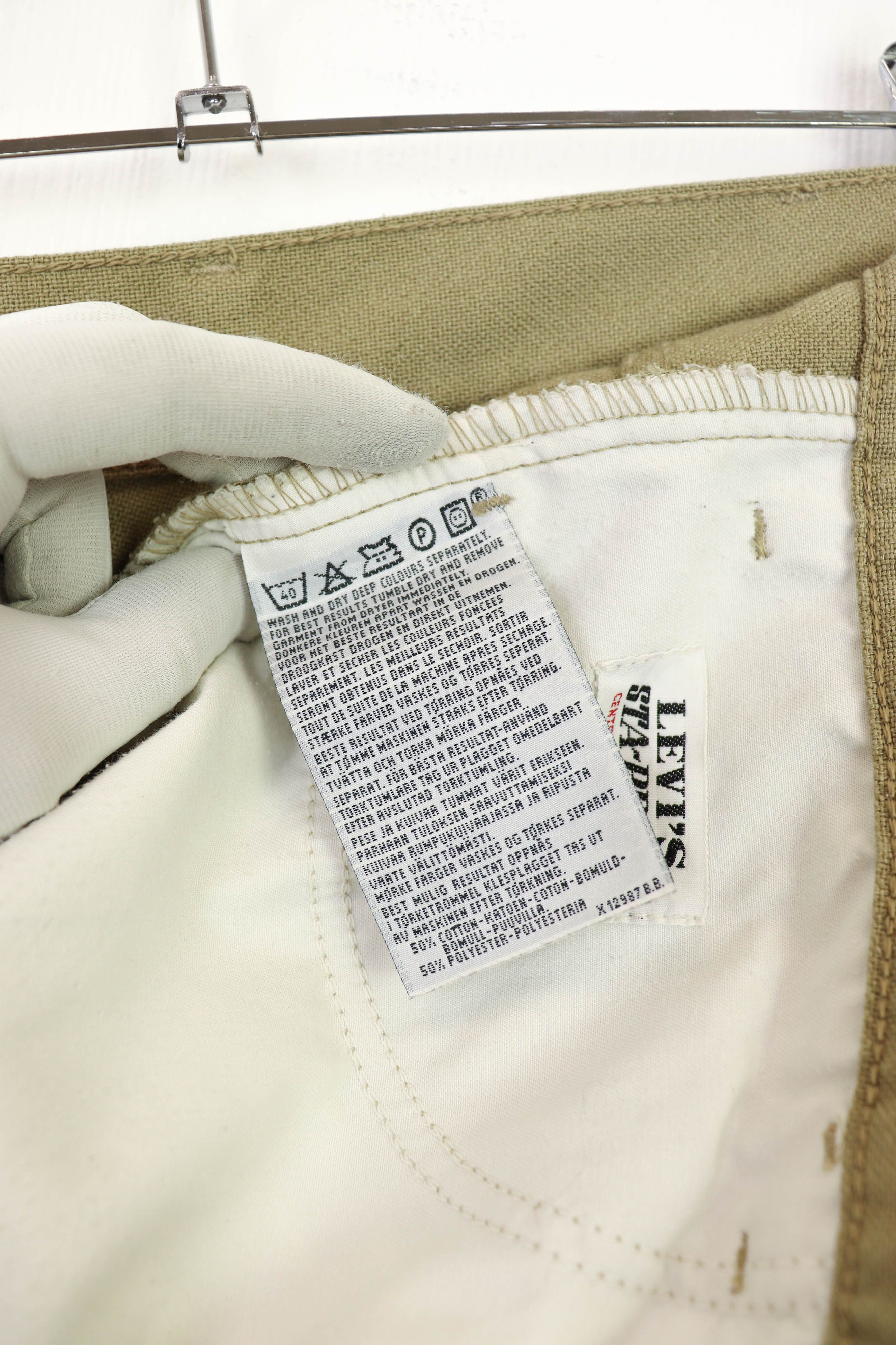 Levi's Levi's Sta-Prest Vintage Black Tab Center Creased Pants Size US 36 / EU 52 - 12 Thumbnail
