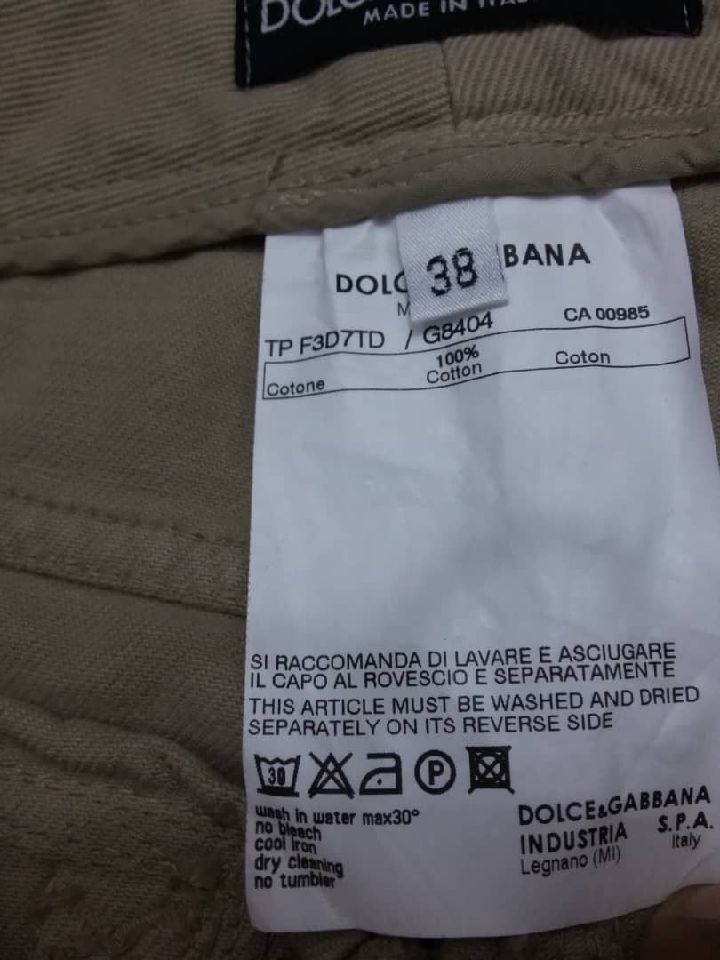 Dolce & Gabbana Dolce & Gabbana Pant Size US 29 - 8 Thumbnail