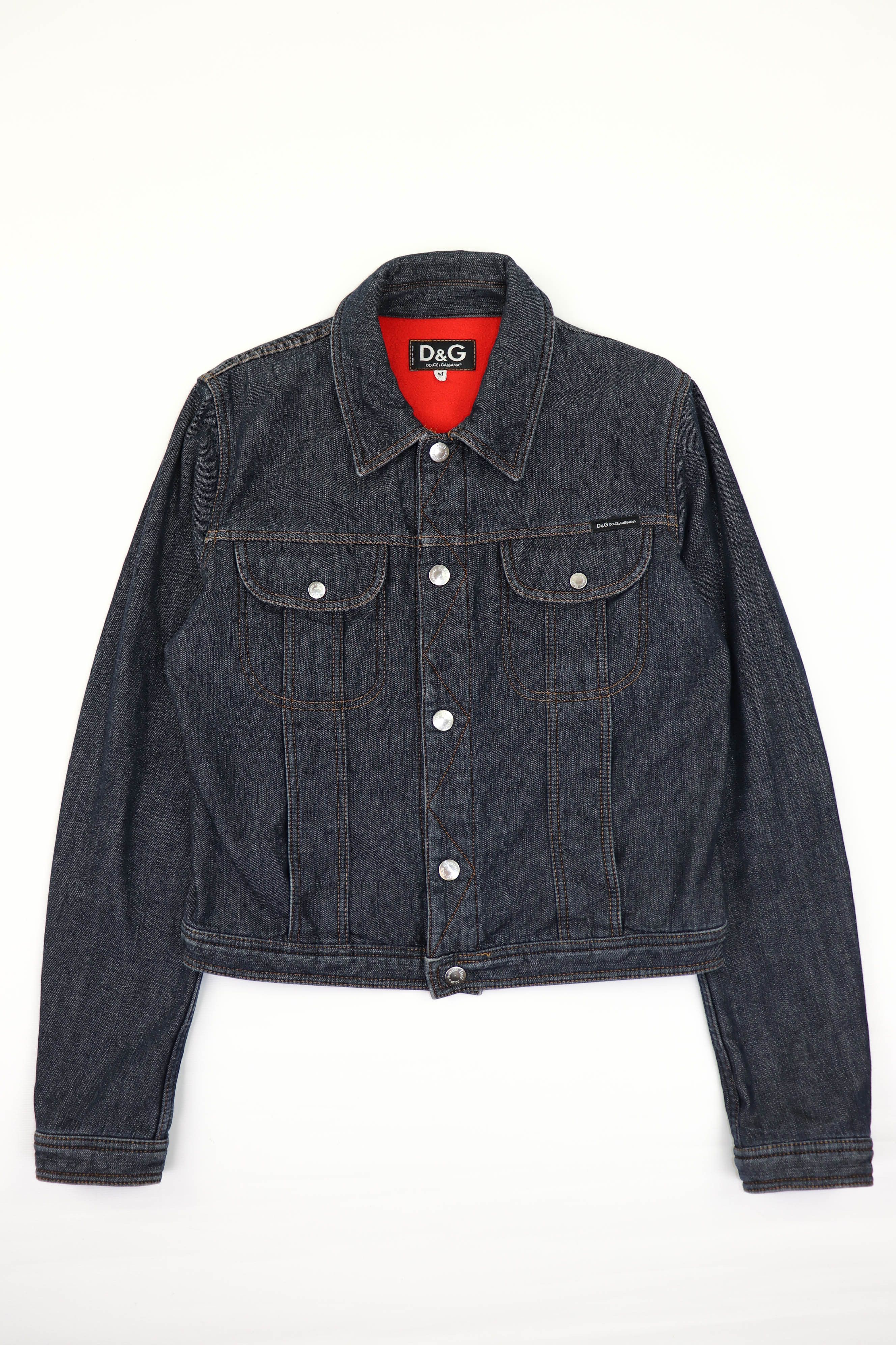 Dolce & Gabbana × Vintage Vintage Dolce Gabanna Camo Denim Jacket