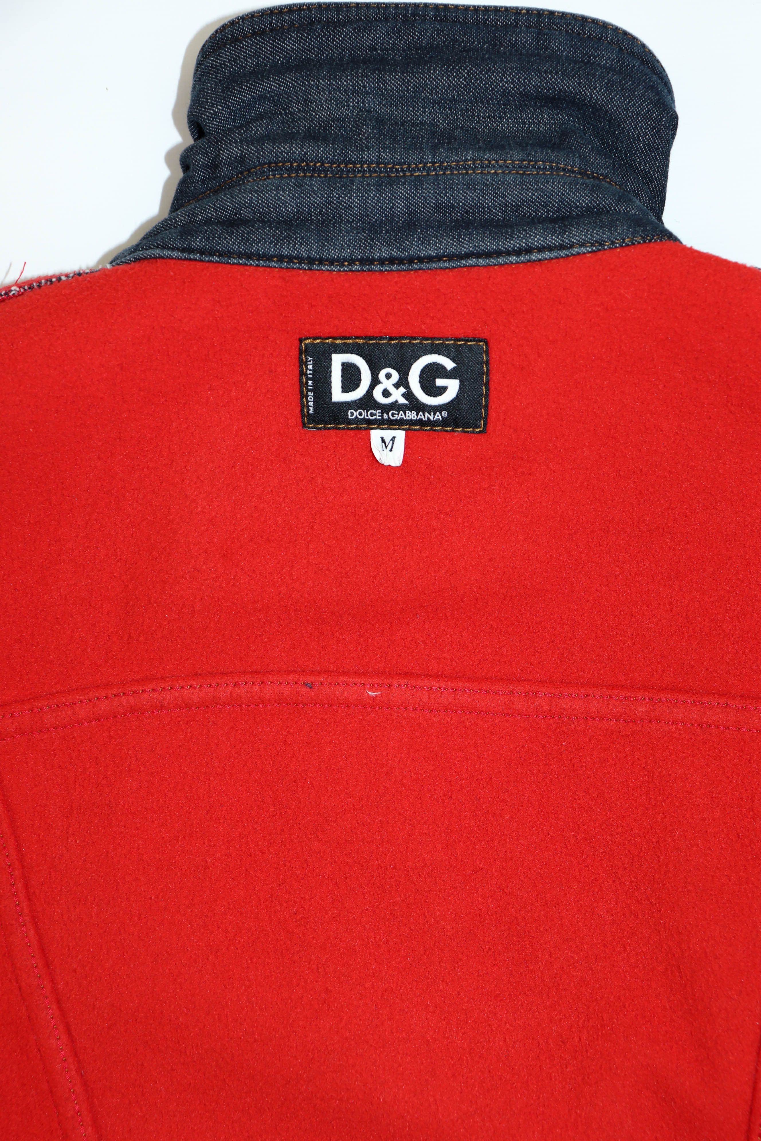 Dolce & Gabbana D&G Dolce & Gabbana Vintage Navy Indigo Denim Jeans Jacket Size M / US 6-8 / IT 42-44 - 13 Thumbnail