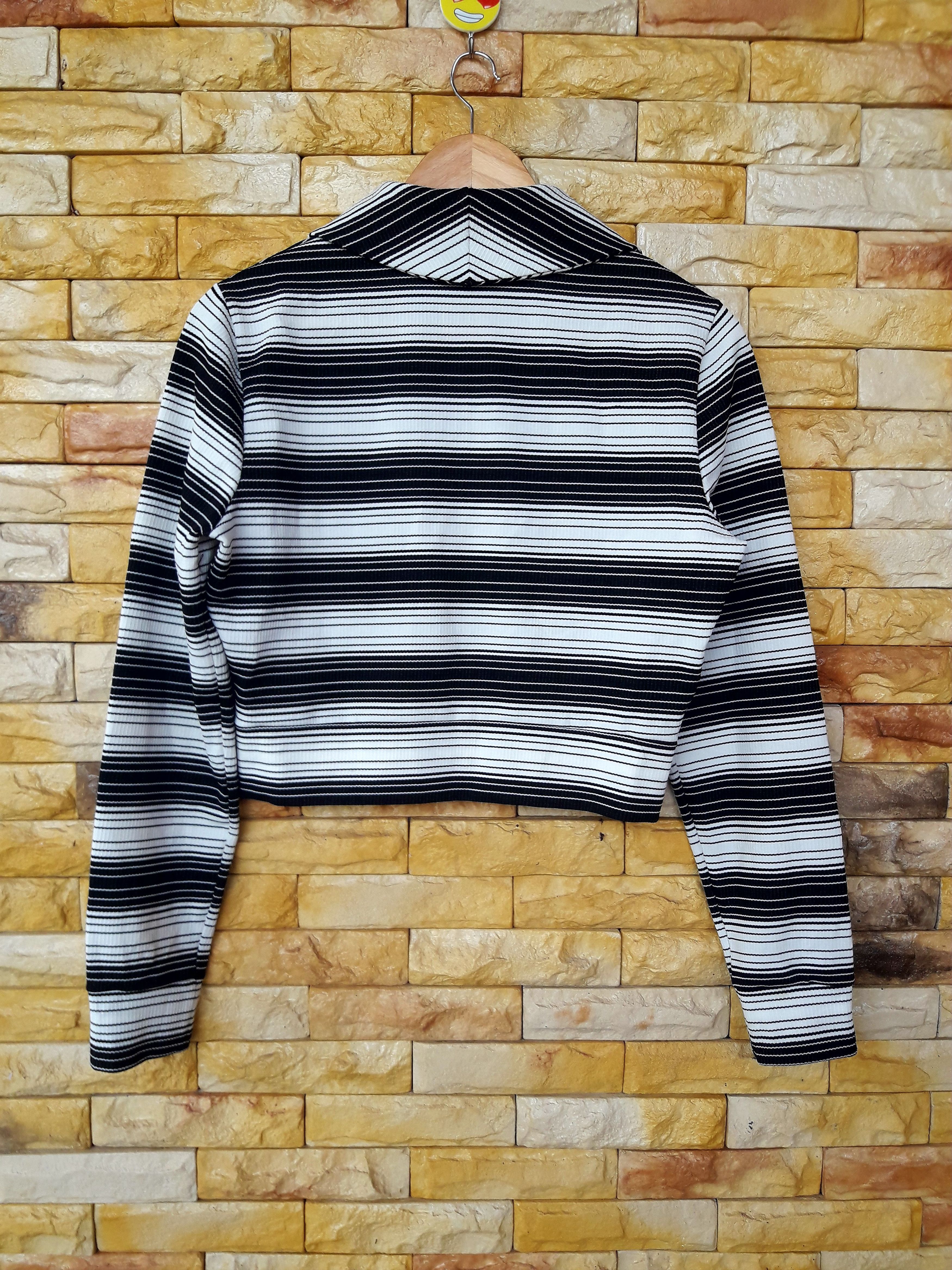 Versace Jeans Couture VERSACE JEANS COUTURE STRIPED JACKET WOMEN Size US L / EU 52-54 / 3 - 2 Thumbnail