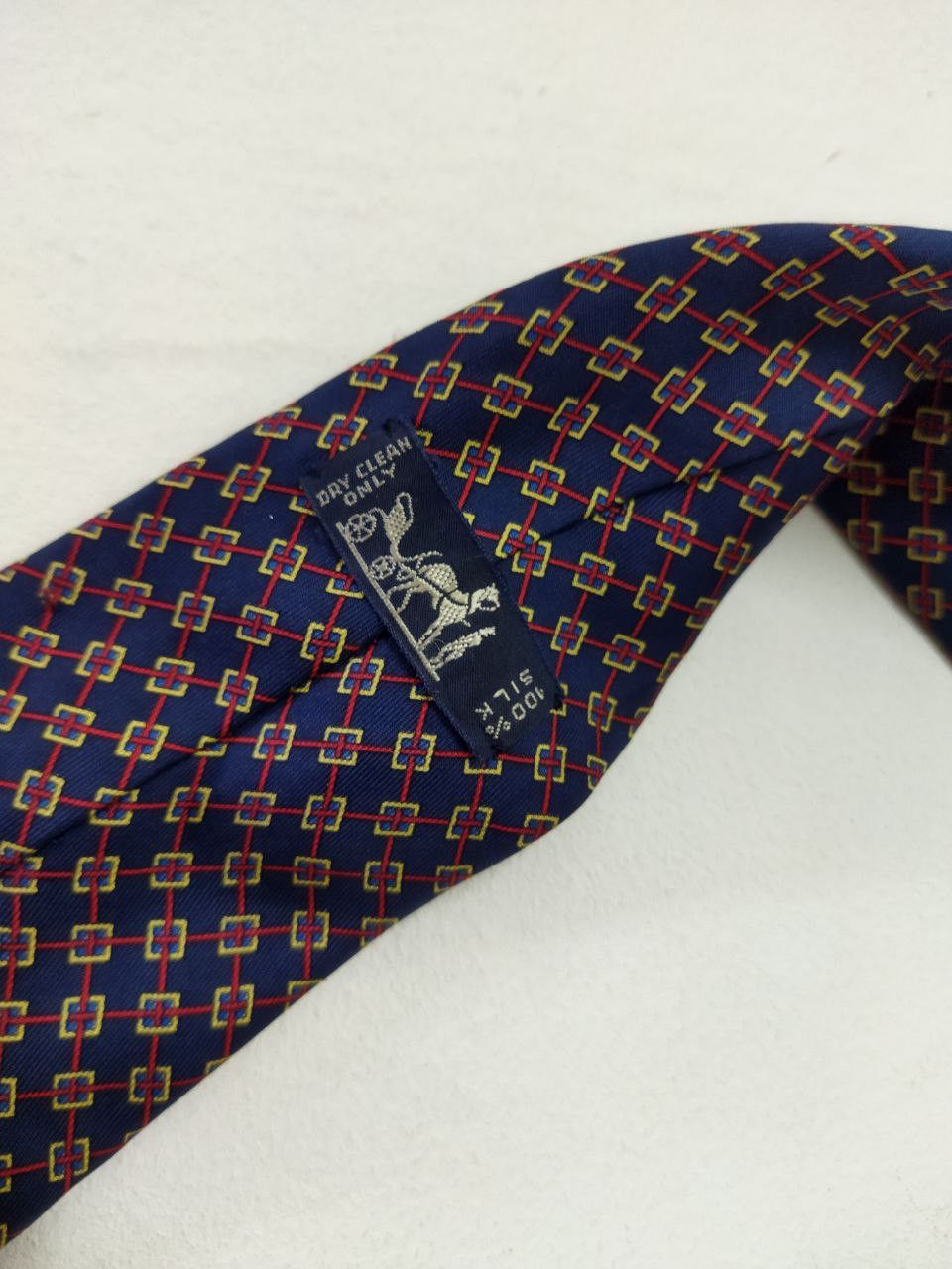 Hermes Vintage HERMES Silk Tie Size ONE SIZE - 4 Thumbnail