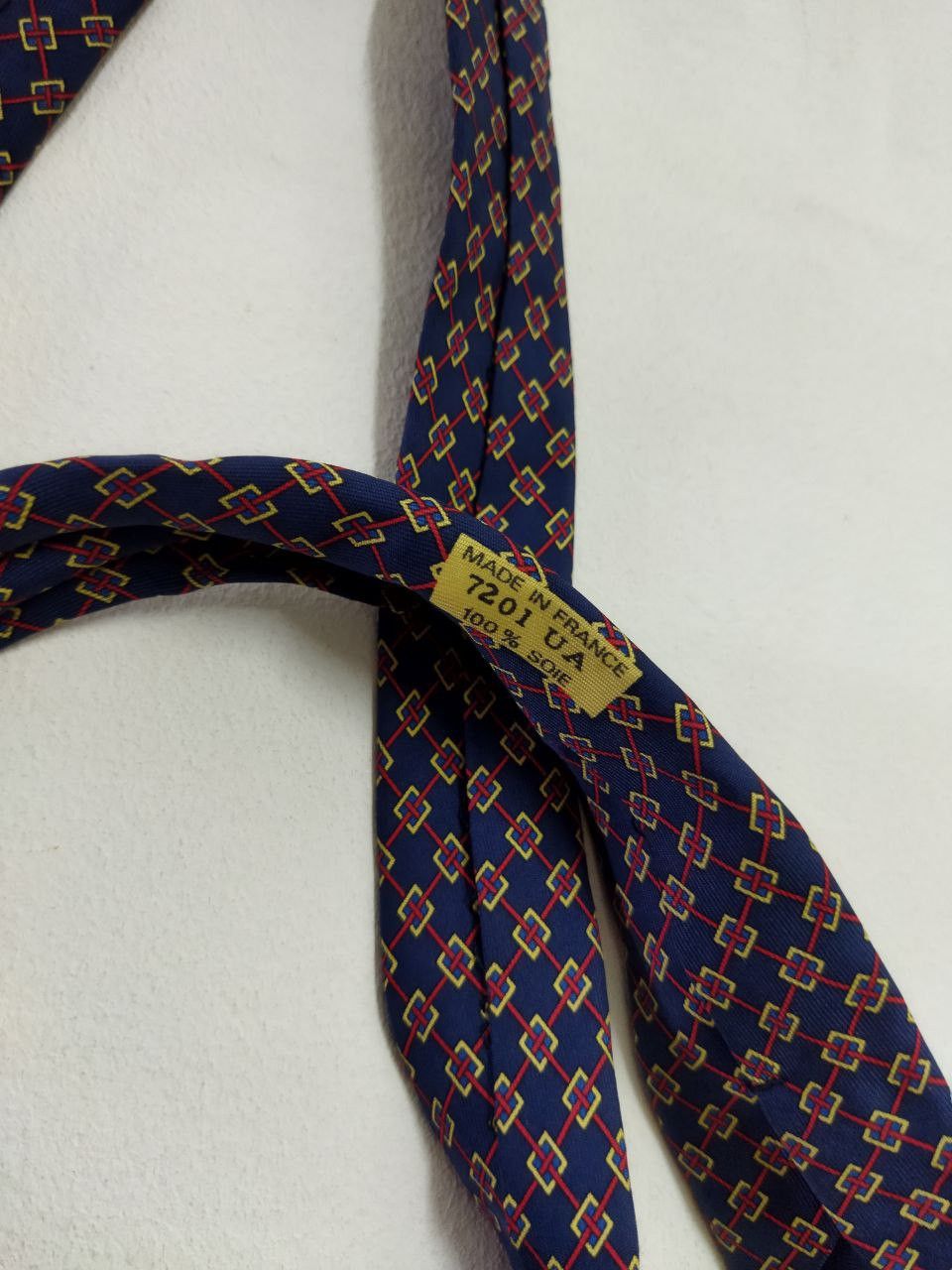 Hermes Vintage HERMES Silk Tie Size ONE SIZE - 3 Thumbnail