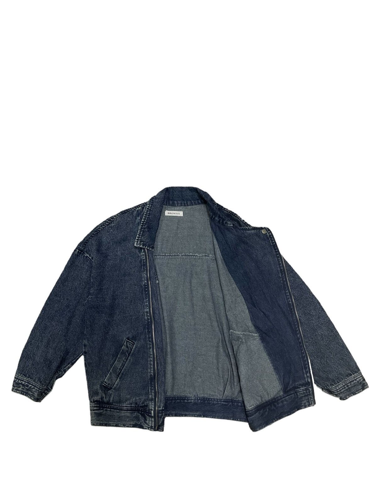 Japanese Brand Vintage Japanese Brand Denim Style Jacket Size US M / EU 48-50 / 2 - 2 Thumbnail