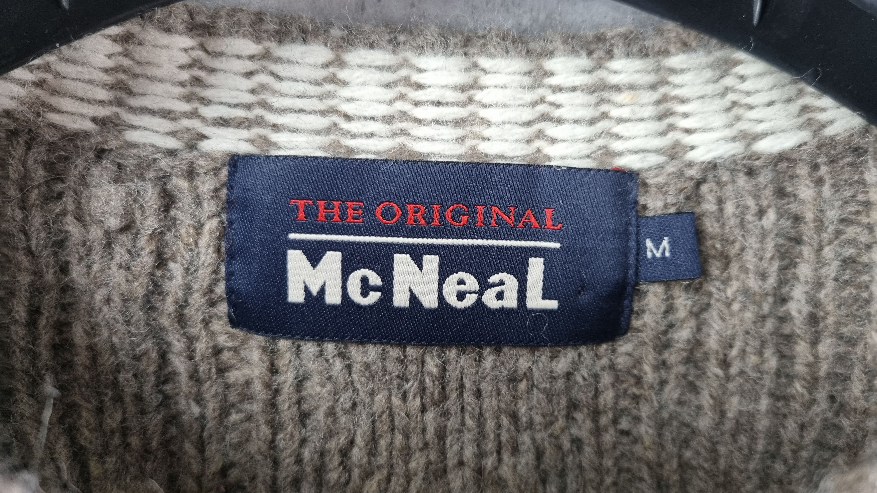 Vintage Rare MCNEAL Nature Motifs Knitted Sweater Vintage Size US M / EU 48-50 / 2 - 9 Thumbnail