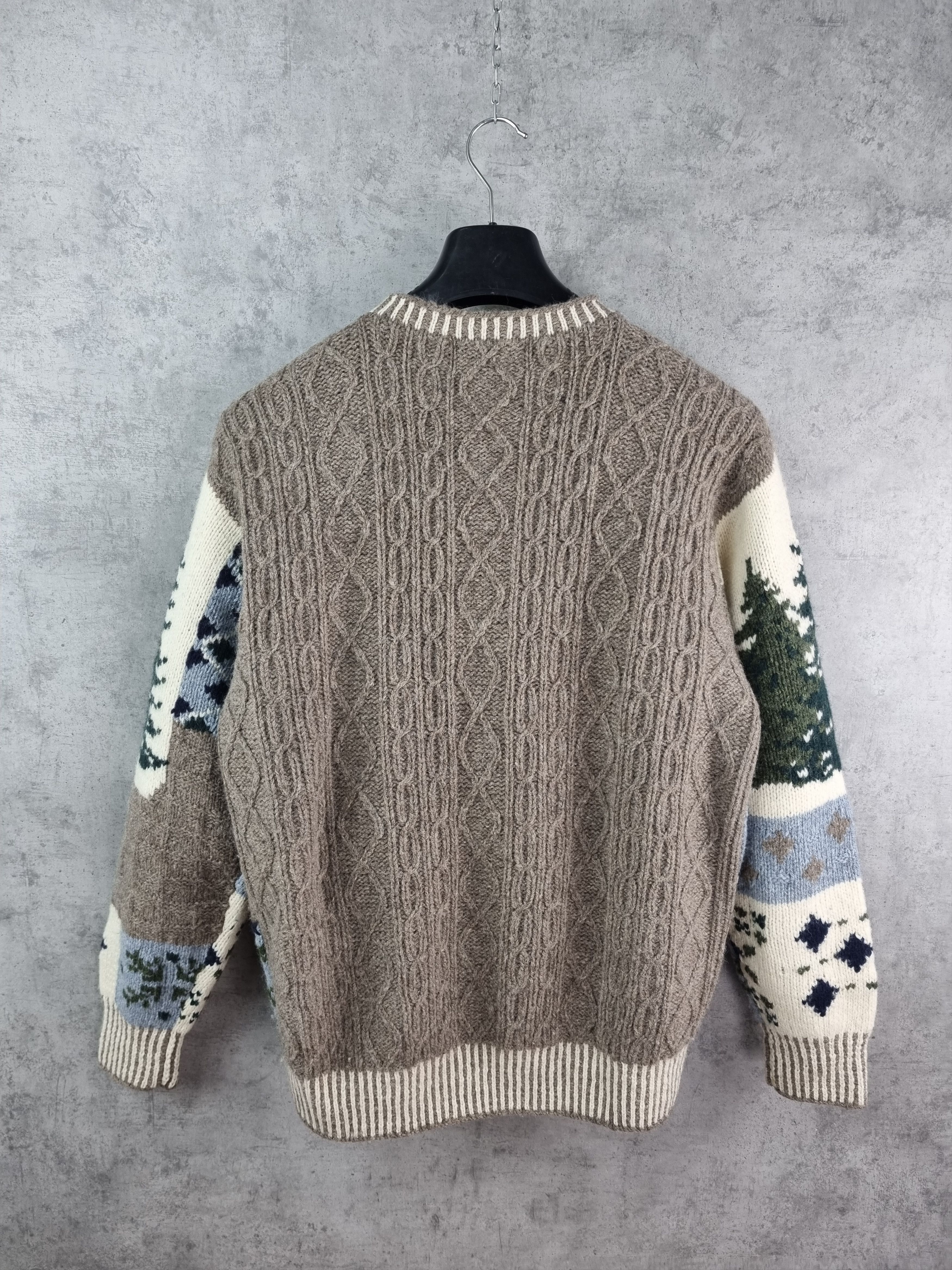 Vintage Rare MCNEAL Nature Motifs Knitted Sweater Vintage Size US M / EU 48-50 / 2 - 3 Thumbnail