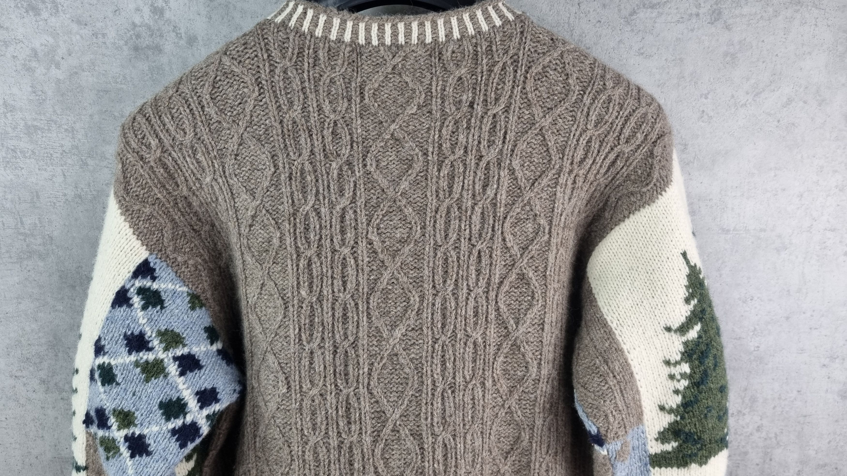 Vintage Rare MCNEAL Nature Motifs Knitted Sweater Vintage Size US M / EU 48-50 / 2 - 4 Thumbnail