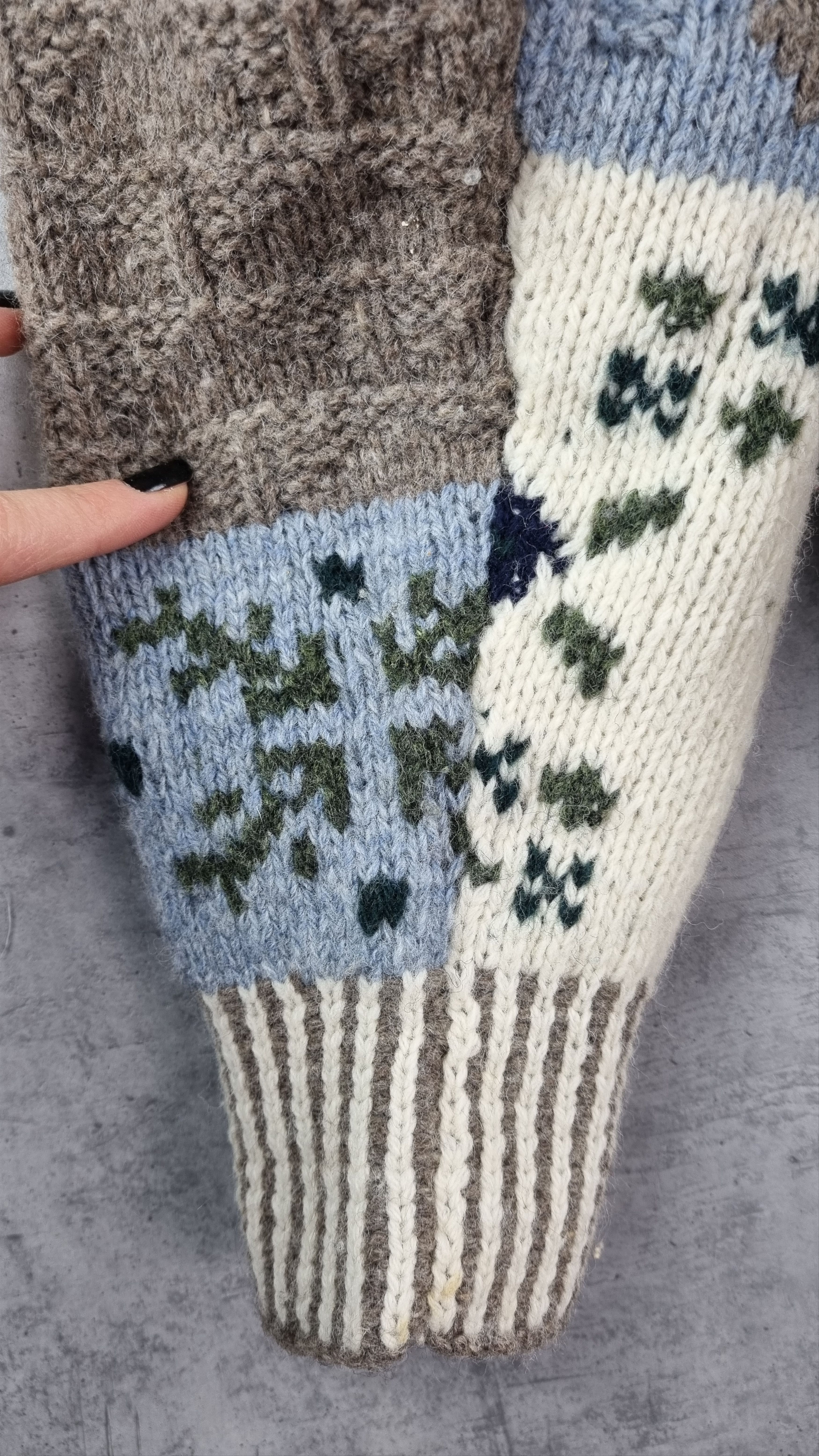 Vintage Rare MCNEAL Nature Motifs Knitted Sweater Vintage Size US M / EU 48-50 / 2 - 11 Thumbnail