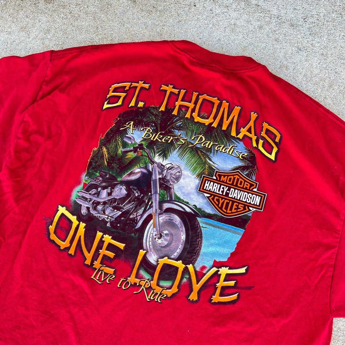 Harley Davidson Harley Davidson Motorcycles Tee One Love XXL Size US XXL / EU 58 / 5 - 4 Thumbnail