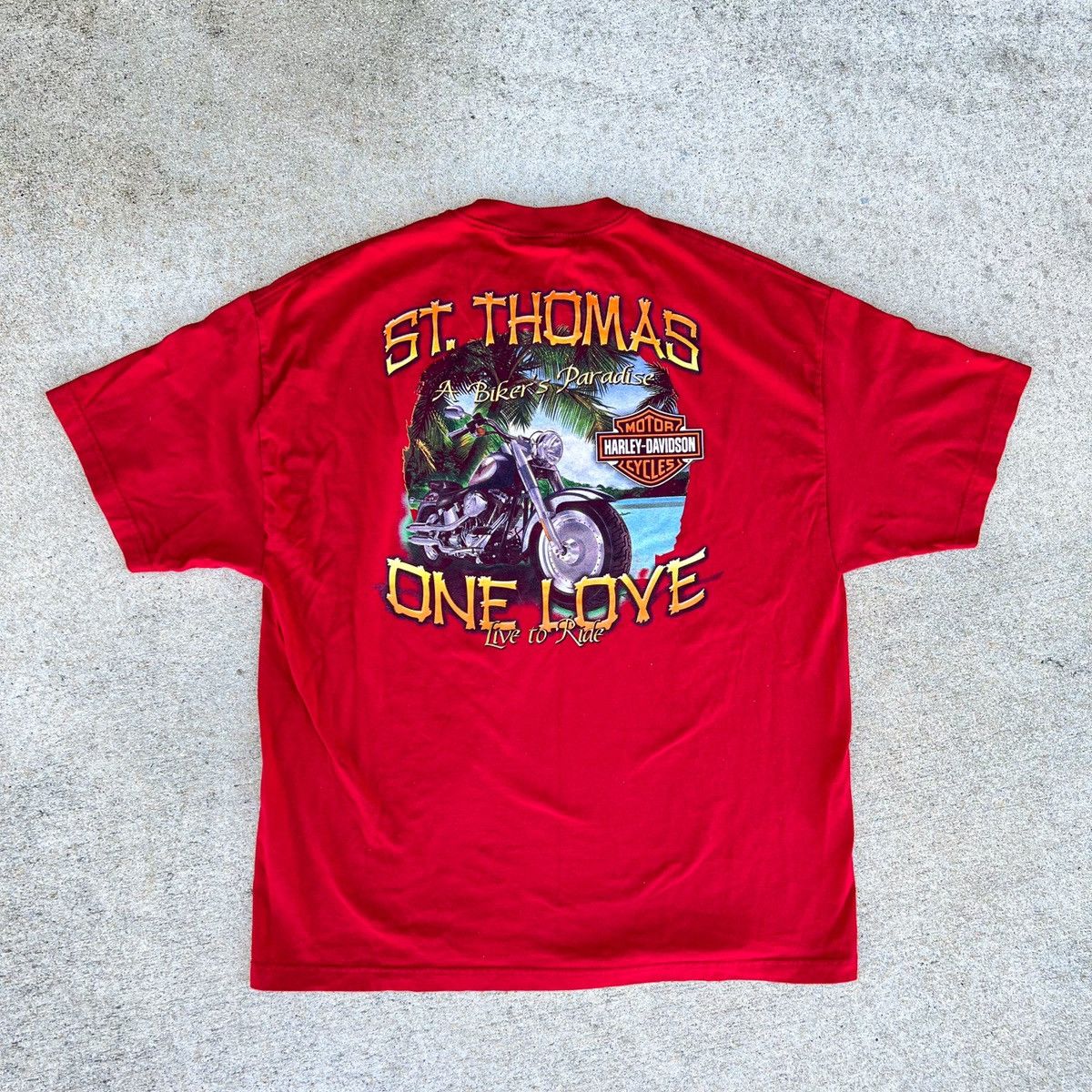 Harley Davidson Harley Davidson Motorcycles Tee One Love XXL Size US XXL / EU 58 / 5 - 3 Thumbnail