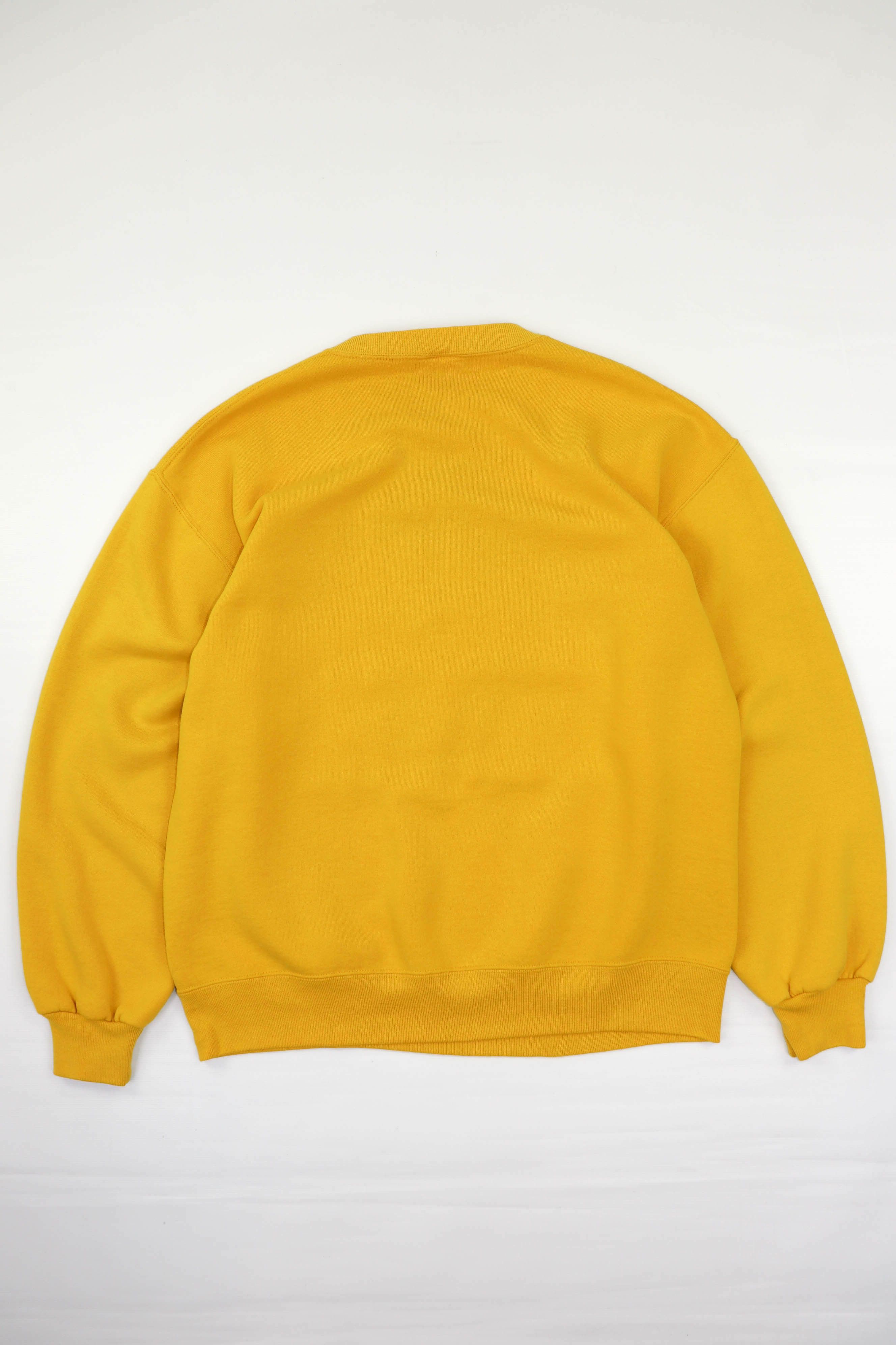 Russell Athletic Russel Athletic Vintage 80s 90s Yellow Crewneck Sweatshirt Size US L / EU 52-54 / 3 - 2 Thumbnail