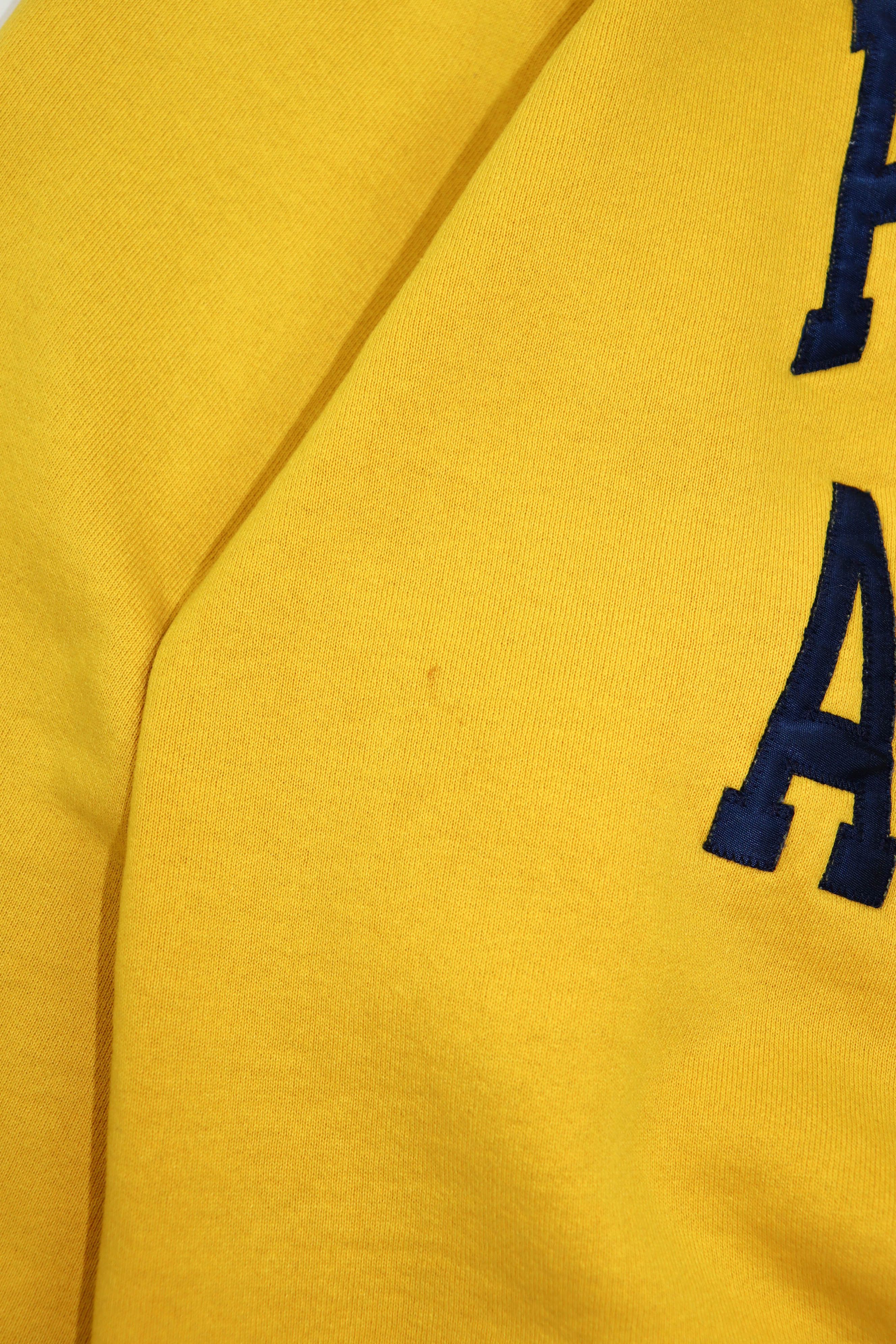 Russell Athletic Russel Athletic Vintage 80s 90s Yellow Crewneck Sweatshirt Size US L / EU 52-54 / 3 - 8 Thumbnail