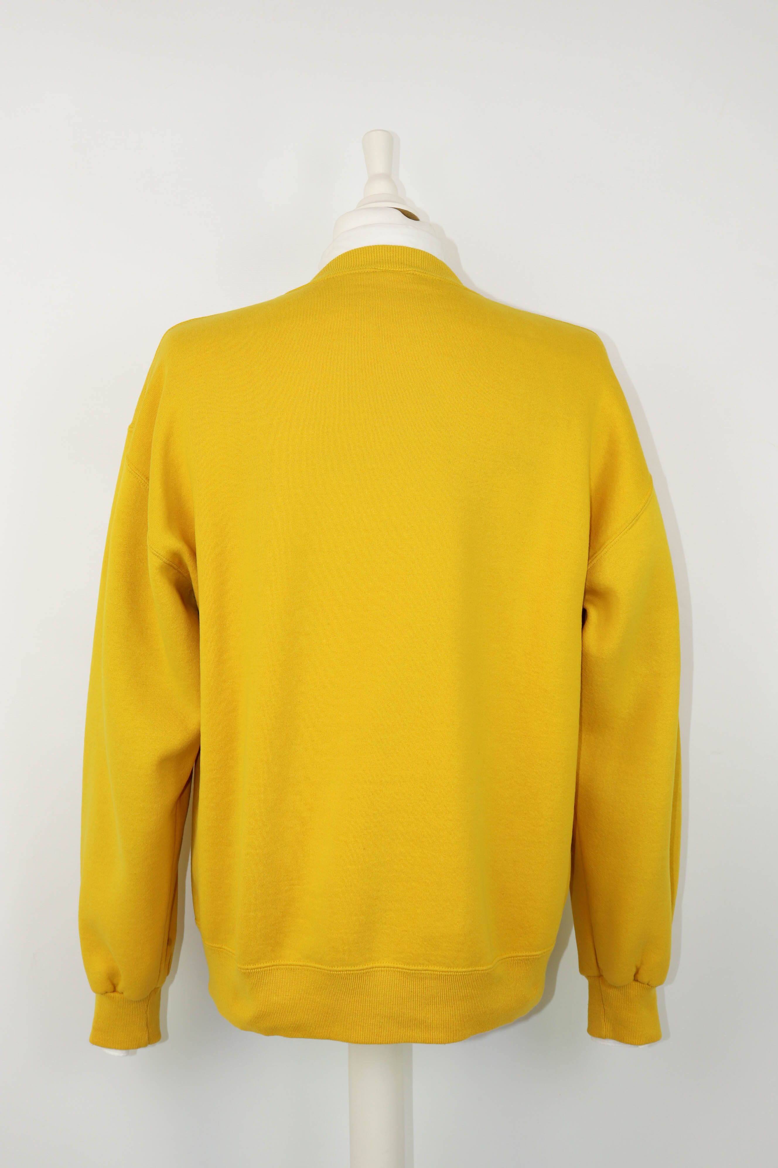 Russell Athletic Russel Athletic Vintage 80s 90s Yellow Crewneck Sweatshirt Size US L / EU 52-54 / 3 - 4 Thumbnail