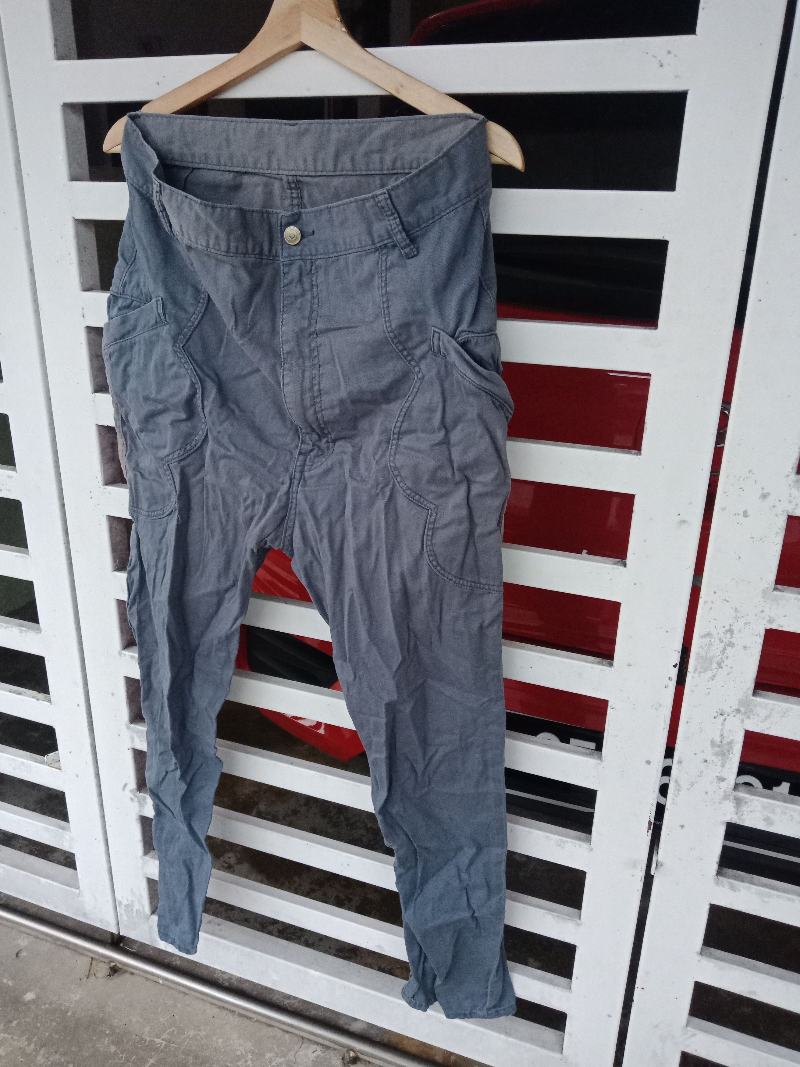 Issey Miyake Issey Miyake Mercibeaucoup Faded Gray Multi Pockets Size US 32 / EU 48 - 3 Thumbnail