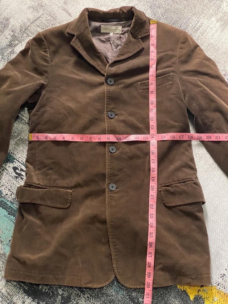 Dries Van Noten GRAIL🔥Dries Van Noten Corduroy Blazer Coats Size US S / EU 44-46 / 1 - 17 Thumbnail