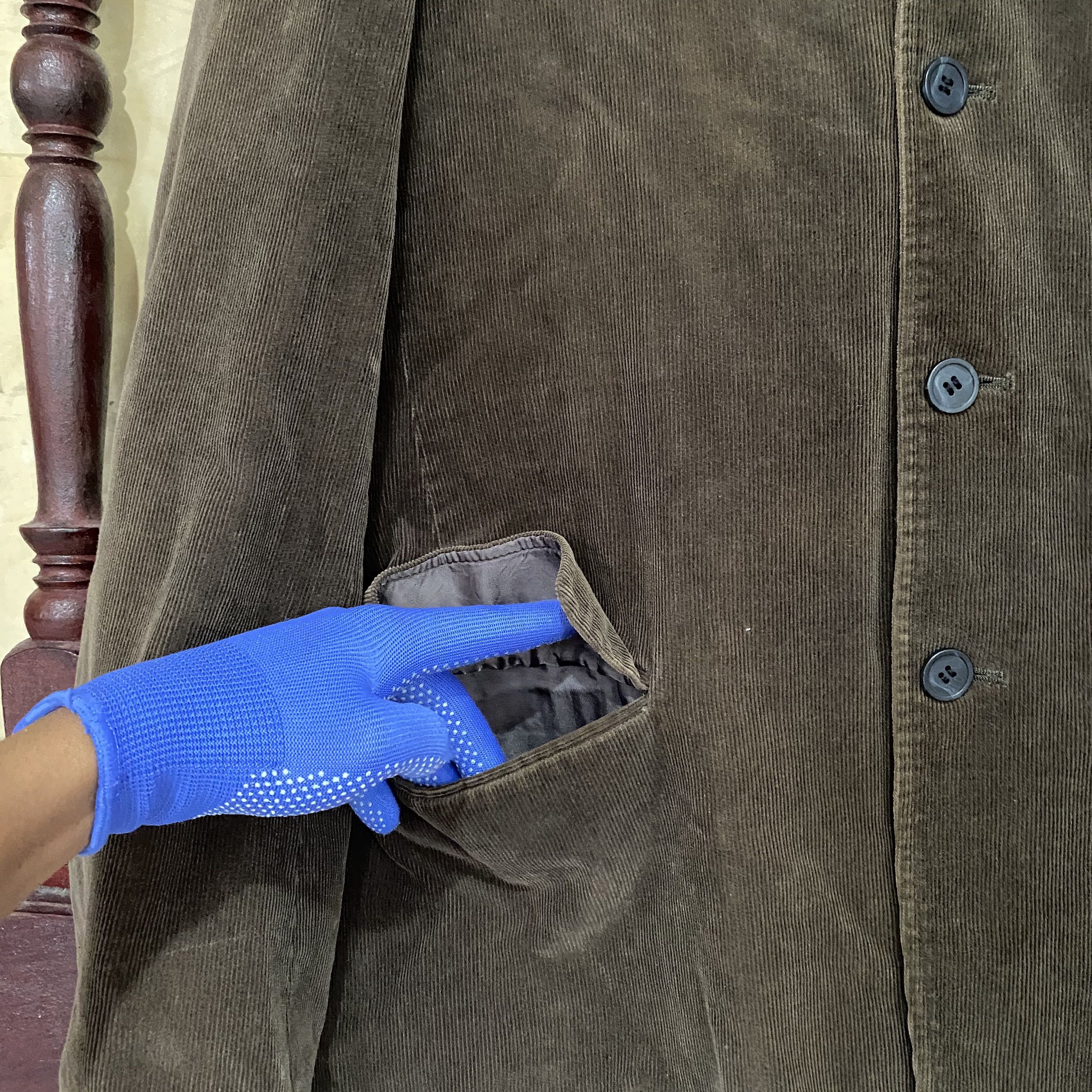 Dries Van Noten GRAIL🔥Dries Van Noten Corduroy Blazer Coats Size US S / EU 44-46 / 1 - 8 Thumbnail