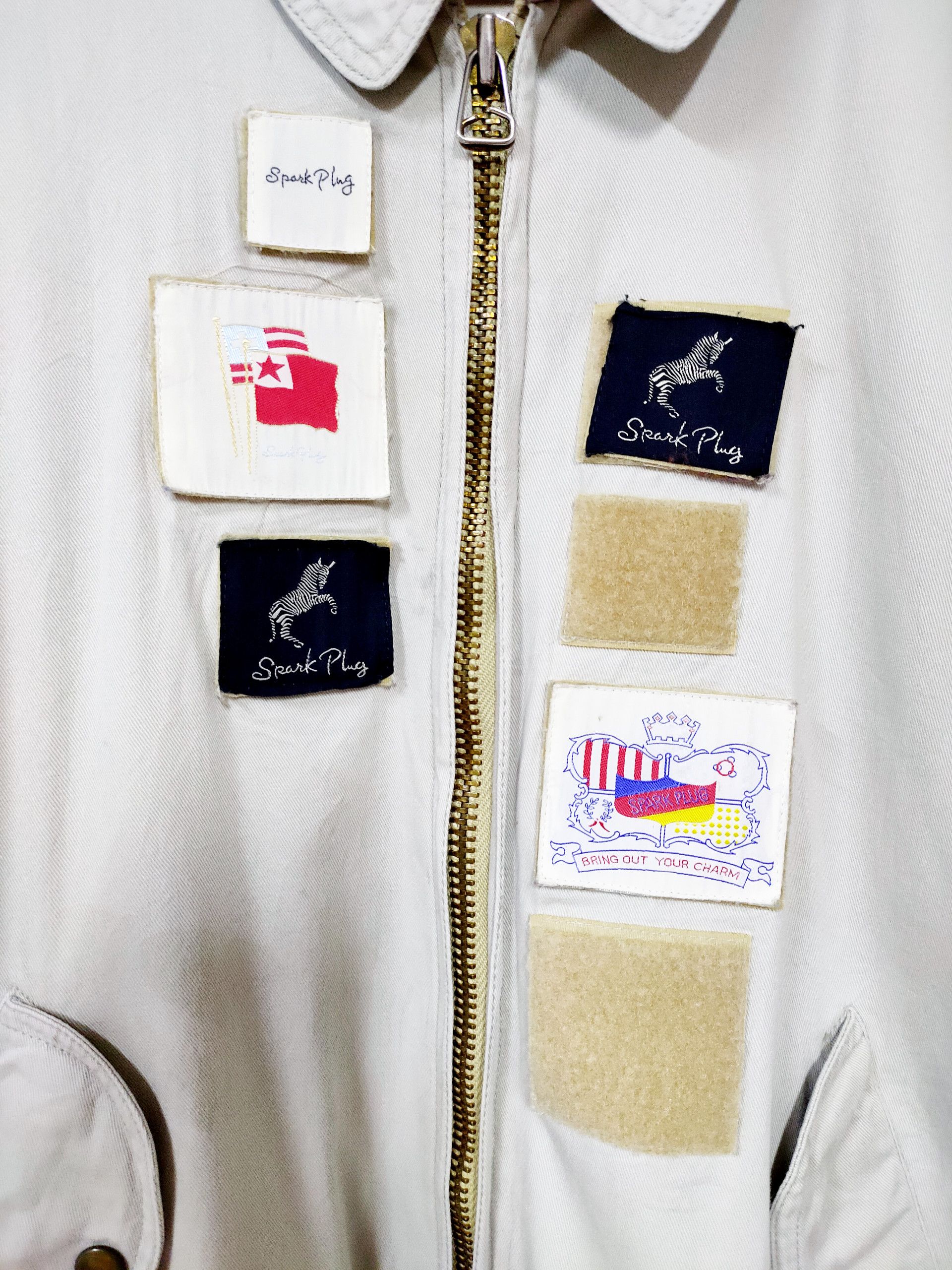 Japanese Brand MA-1 Spark Plug Patches Bomber Jacket Size US M / EU 48-50 / 2 - 6 Thumbnail
