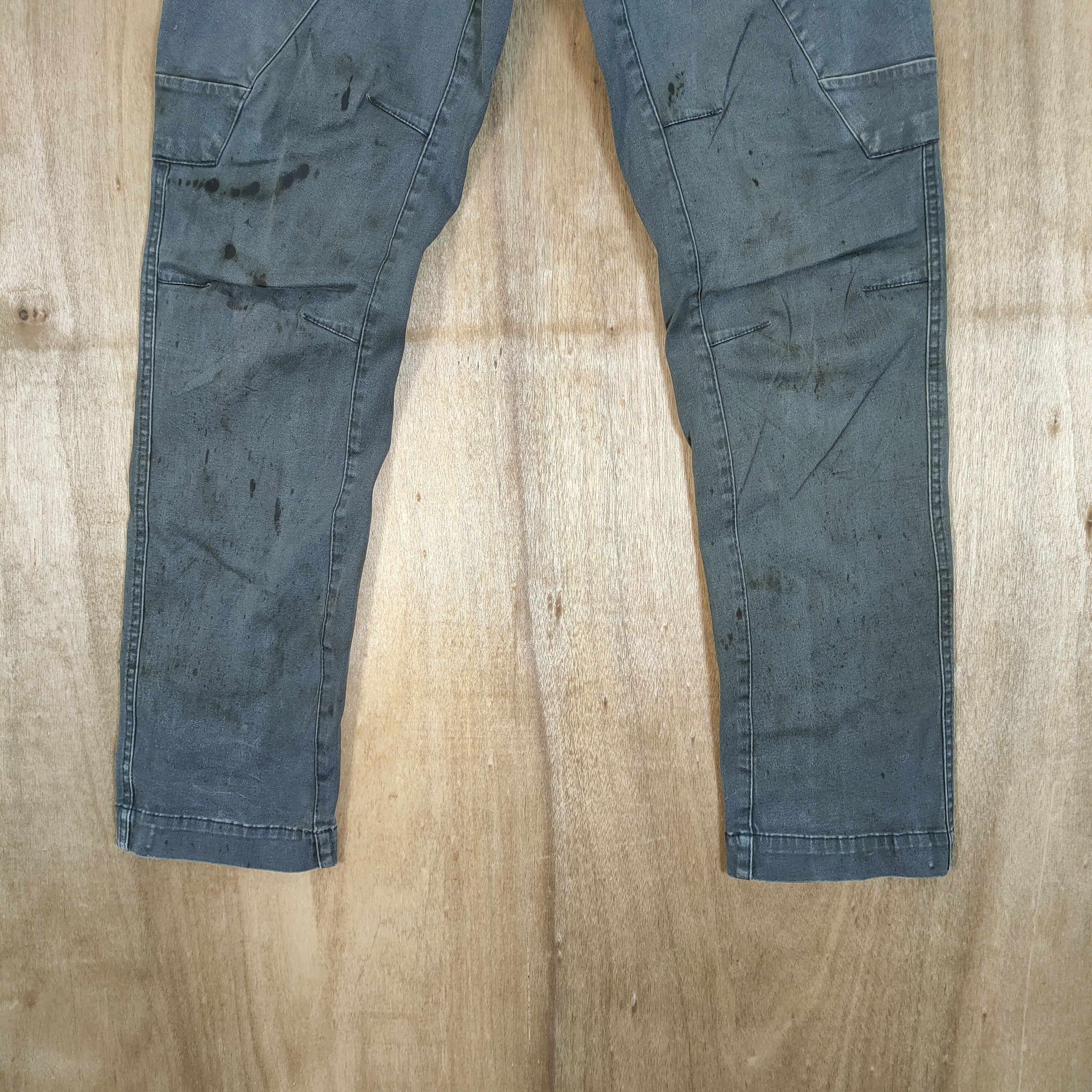 Japanese Brand × Voodoo Tactical VINTAGE GENBA FADED RUSTY CARGO PANTS Size US 29 - 3 Thumbnail