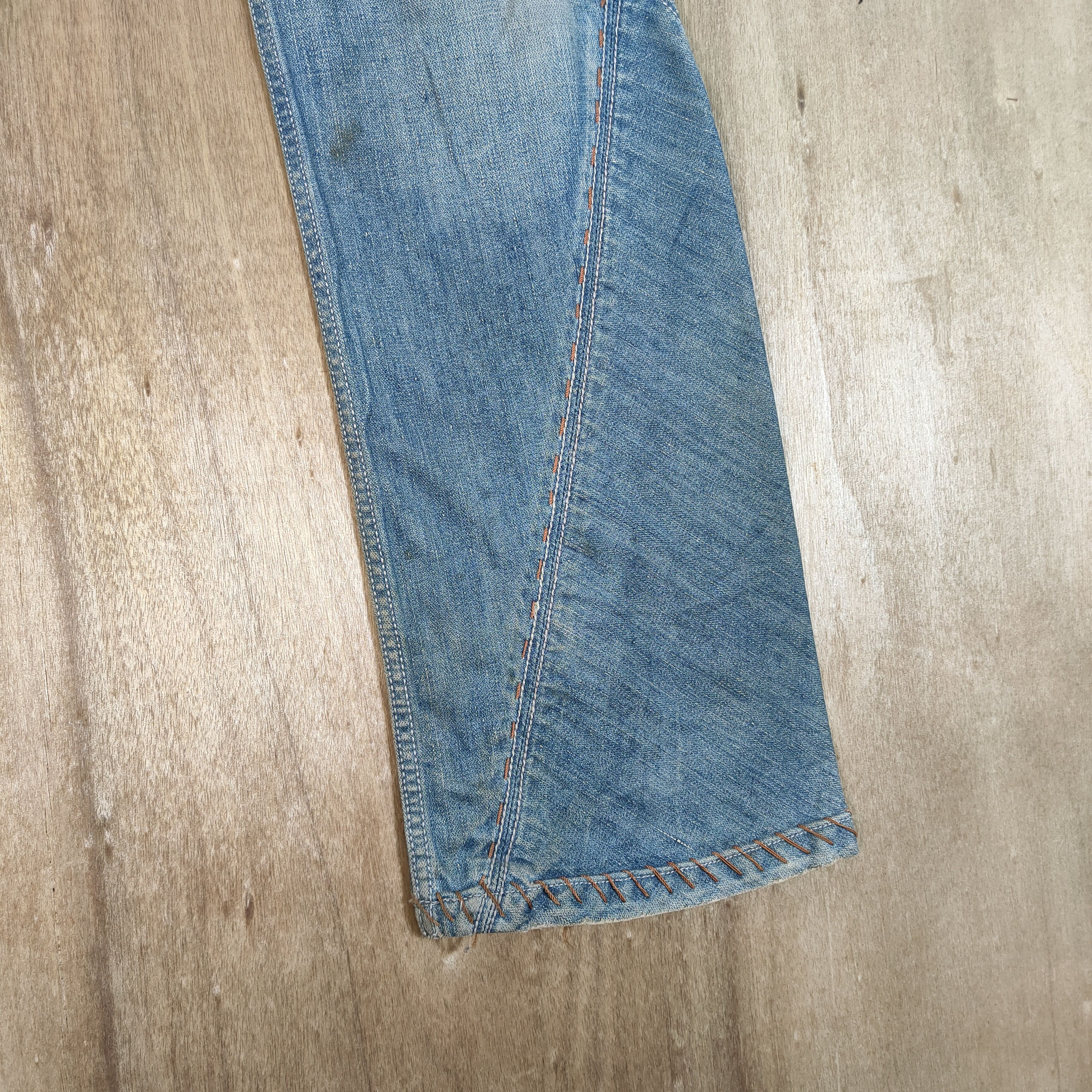 Antik Denim VINTAGE ANTIK DENIM FLARE DENIM RUSTY FADED JEANS PANTS Size US 32 / EU 48 - 7 Thumbnail