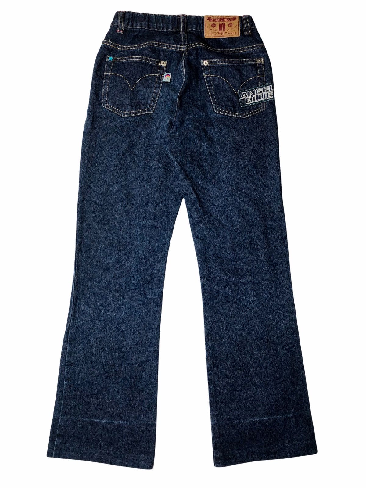 Angel Blue 1990s Angel Blue - Patchwork Denim Pants Size US 29 - 3 Thumbnail
