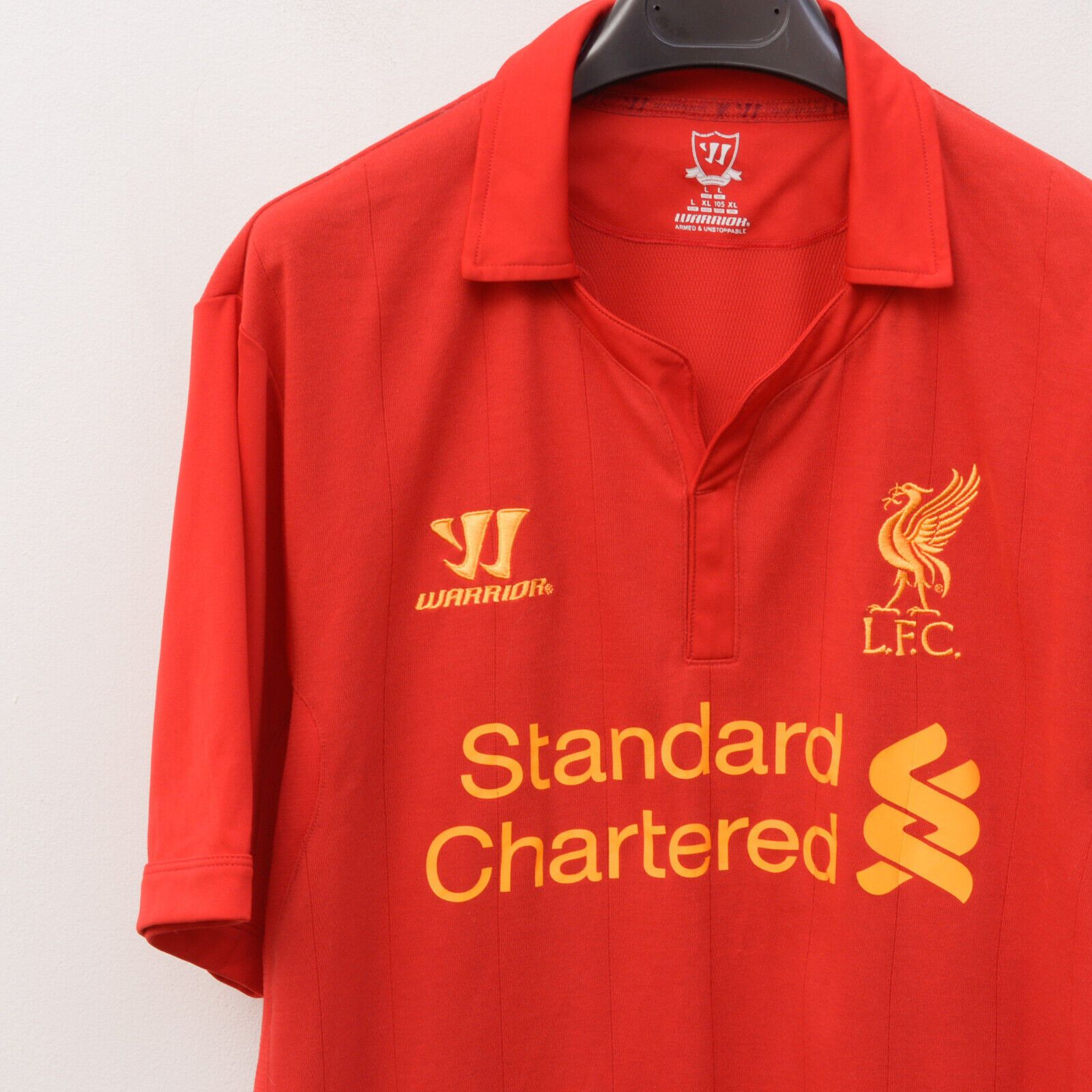 Warrior C02 FC Liverpool home shirt 2012 2013 jersey short sleeve L Size US L / EU 52-54 / 3 - 2 Thumbnail