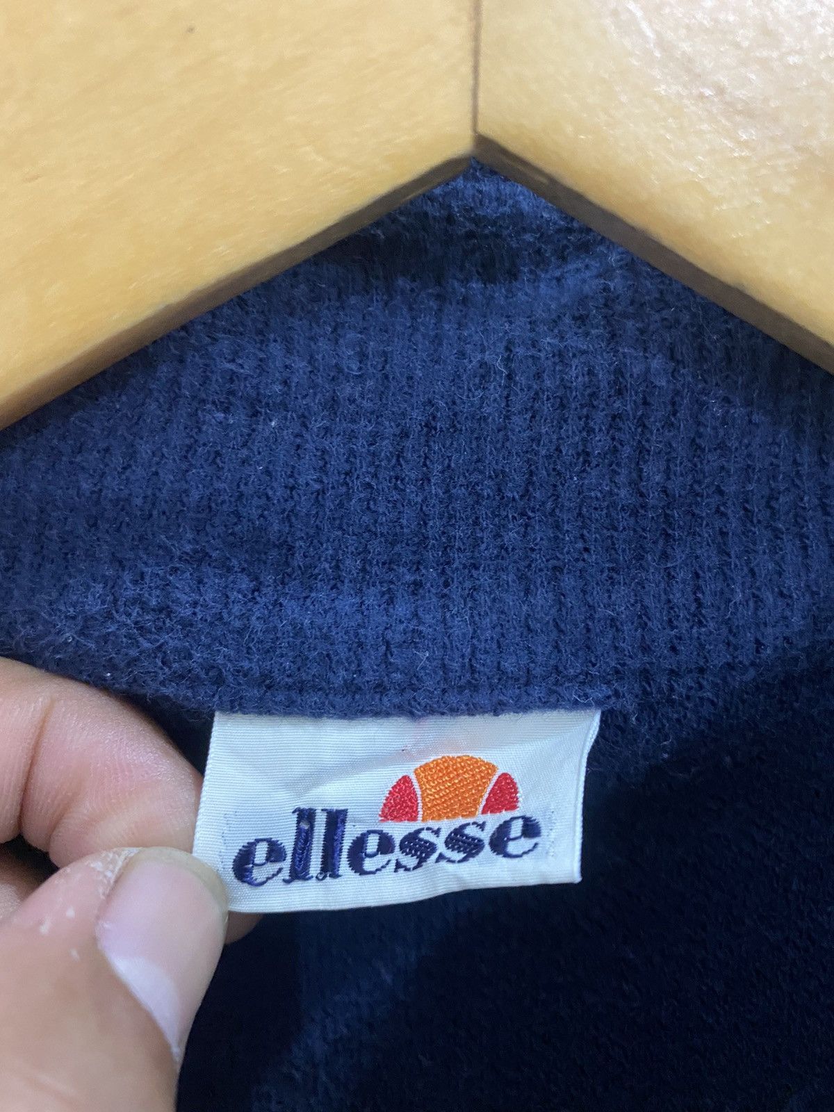 Ellesse × Vintage Vintage Ellesse Sweater Embroided Big Logo Size US L / EU 52-54 / 3 - 9 Thumbnail