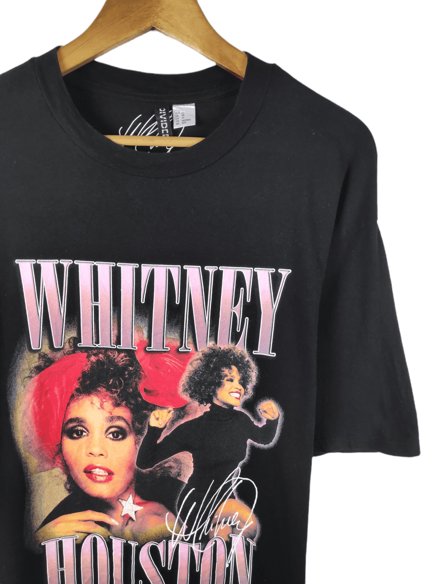 Band Tees H&M x Whitney Houston Bravado OVP Shirt Size US S / EU 44-46 / 1 - 2 Thumbnail