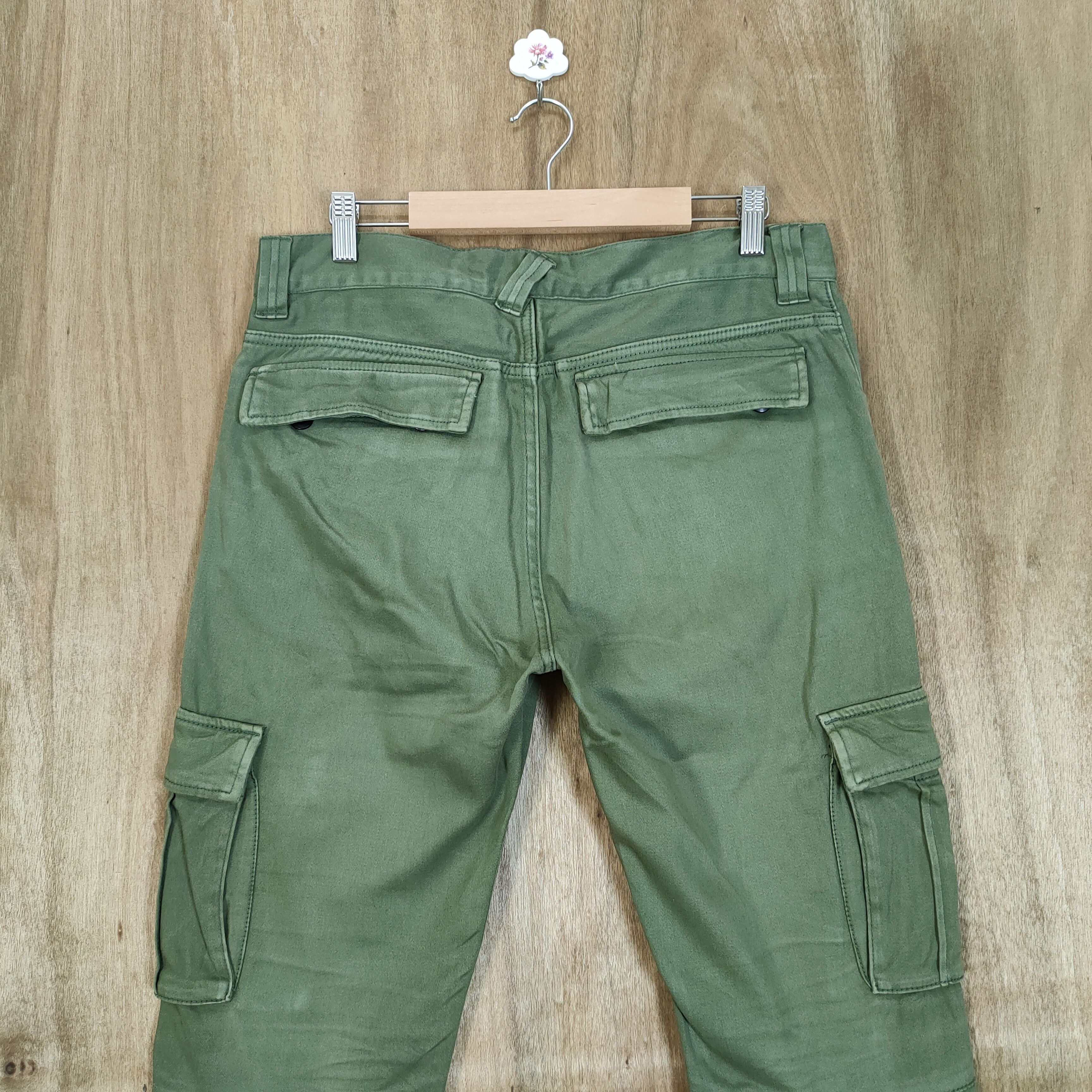 Japanese Brand VINTAGE JAPANESE FLARE CARGO PANTS/ ZIPPER LEG OPEN Size US 32 / EU 48 - 9 Thumbnail