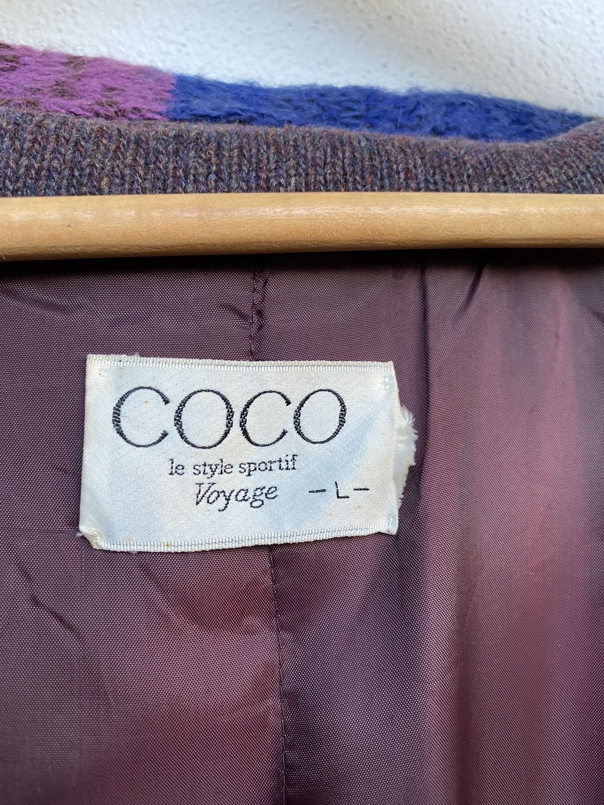 Designer × Japanese Brand × Vintage Coco Le Style Voyage Wool Jacket Size US L / EU 52-54 / 3 - 12 Thumbnail