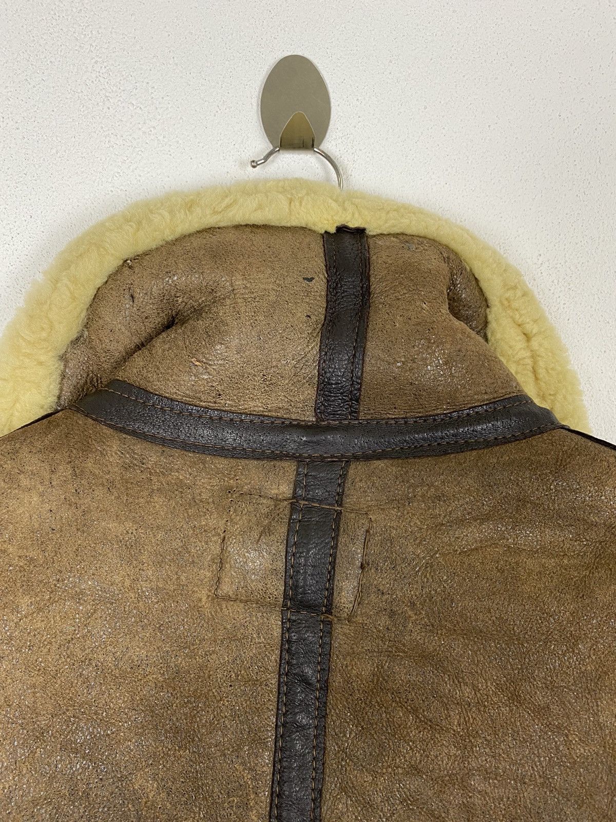 Vintage VINTAGE 80’s B-9 LEATHER JACKET Size US M / EU 48-50 / 2 - 15 Thumbnail